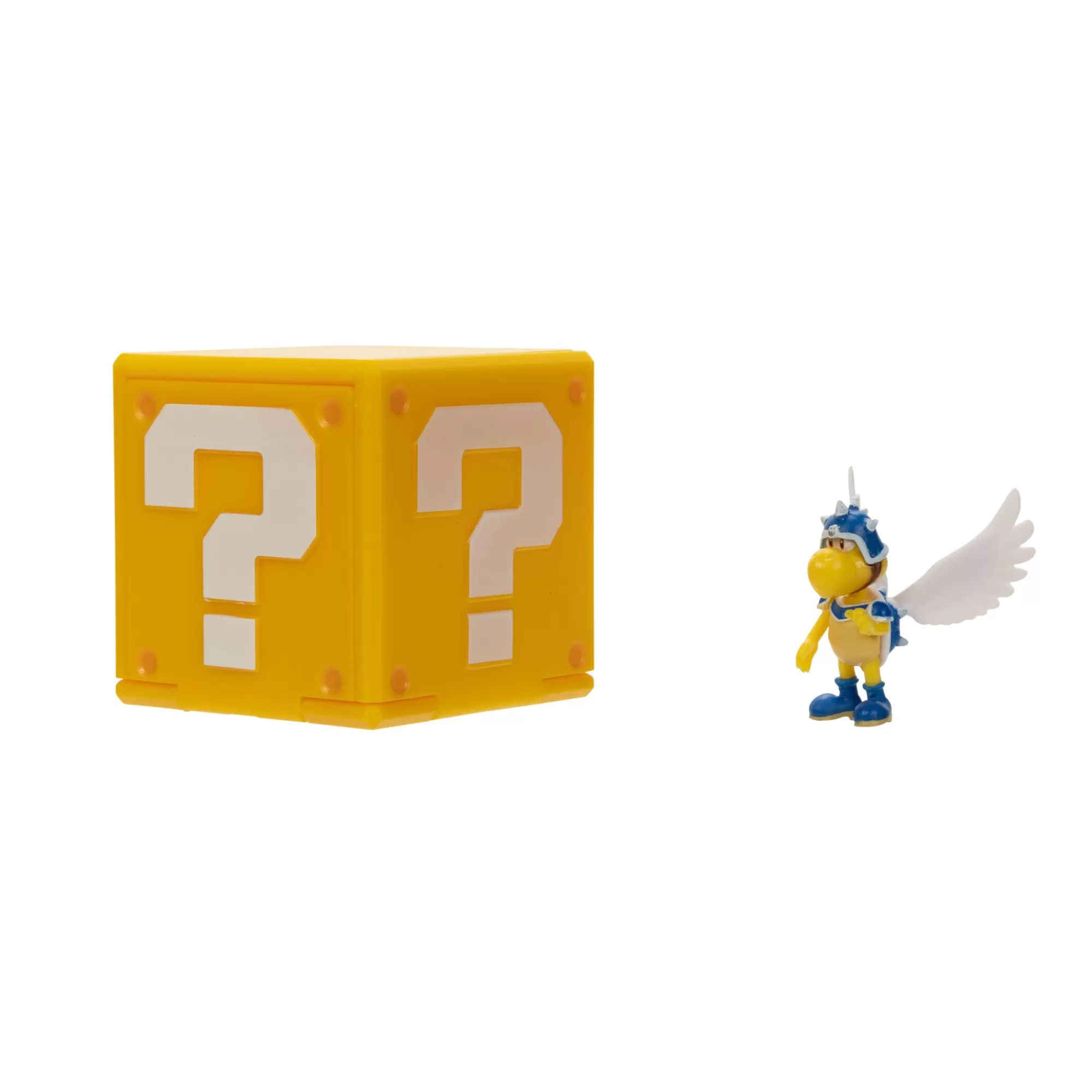 The Super Mario Bros. Movie Toy Figures<1.25-Inch General Koopa Mini Figure With Question Block