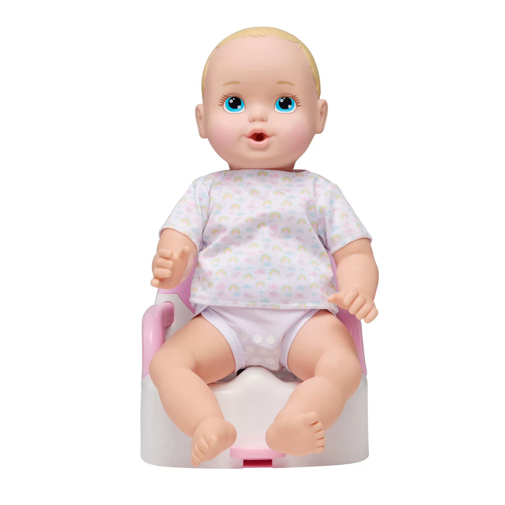 Perfectly Cute® Dolls & Accessories<14-Inch Feed & Wet Blonde Hair/Blue Eyes Baby Doll