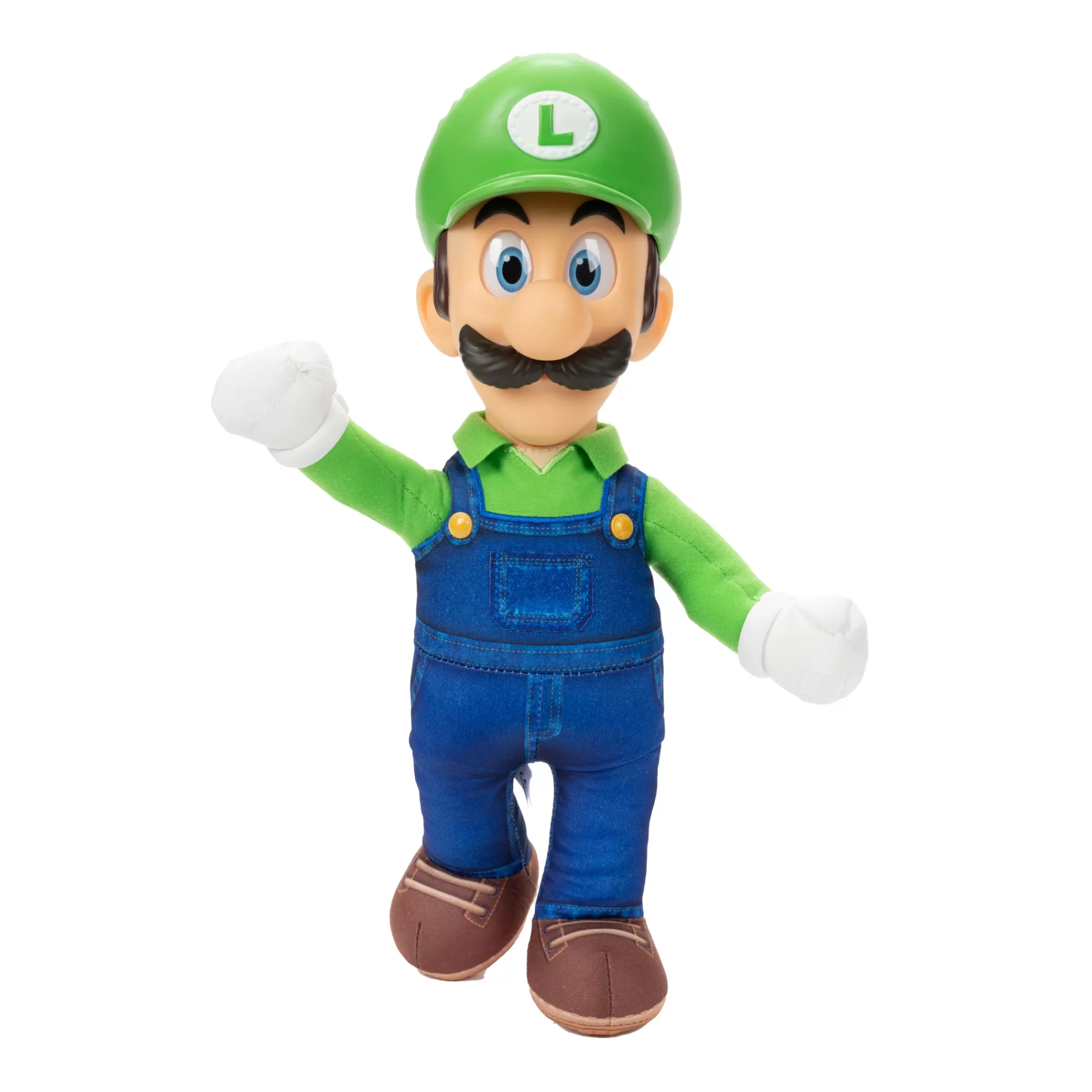 The Super Mario Bros. Movie Plushes<15-Inch Luigi Posable Plush