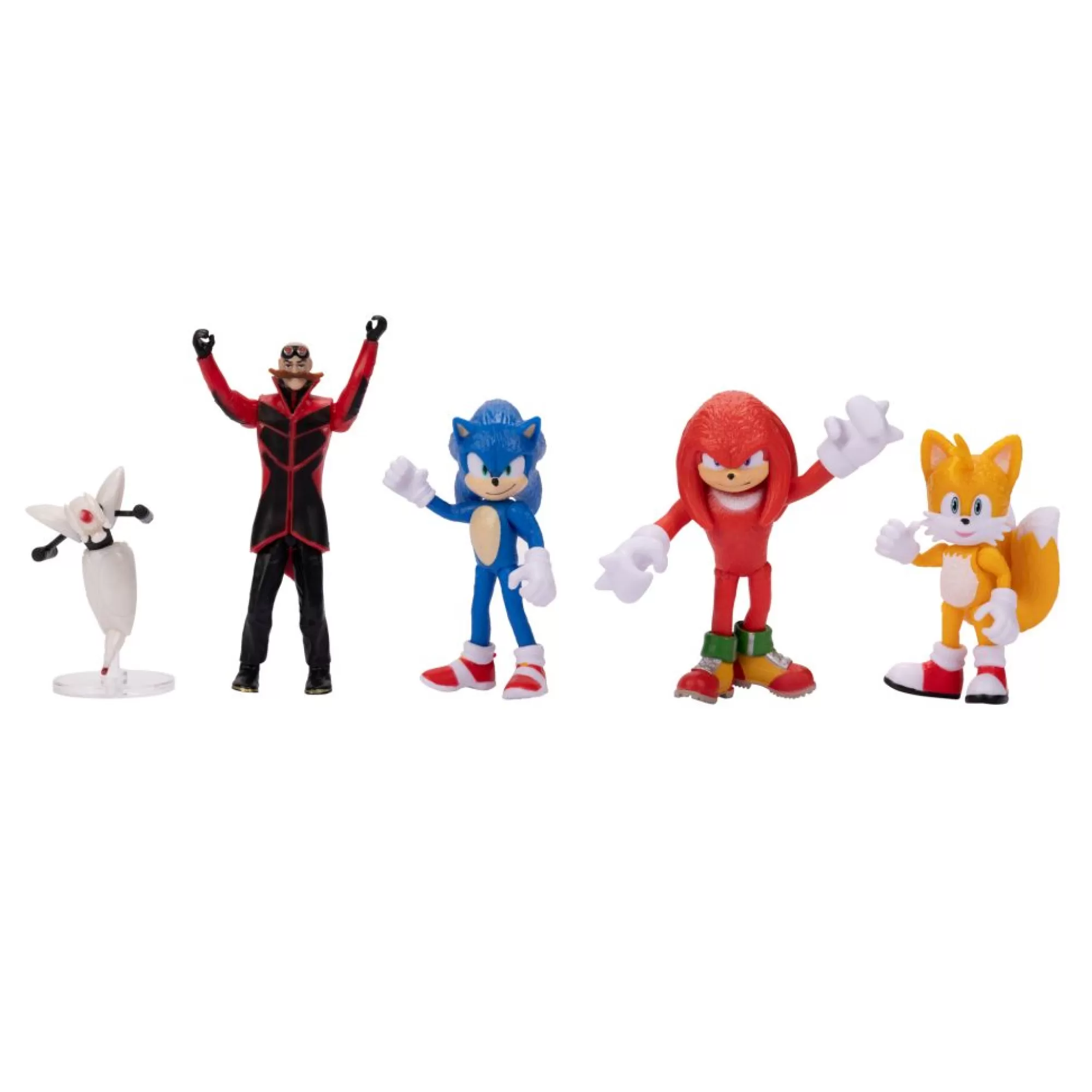 Sonic the Hedgehog 2: The Movie Toy Figures<2.5-Inch Figures Pack Of 5