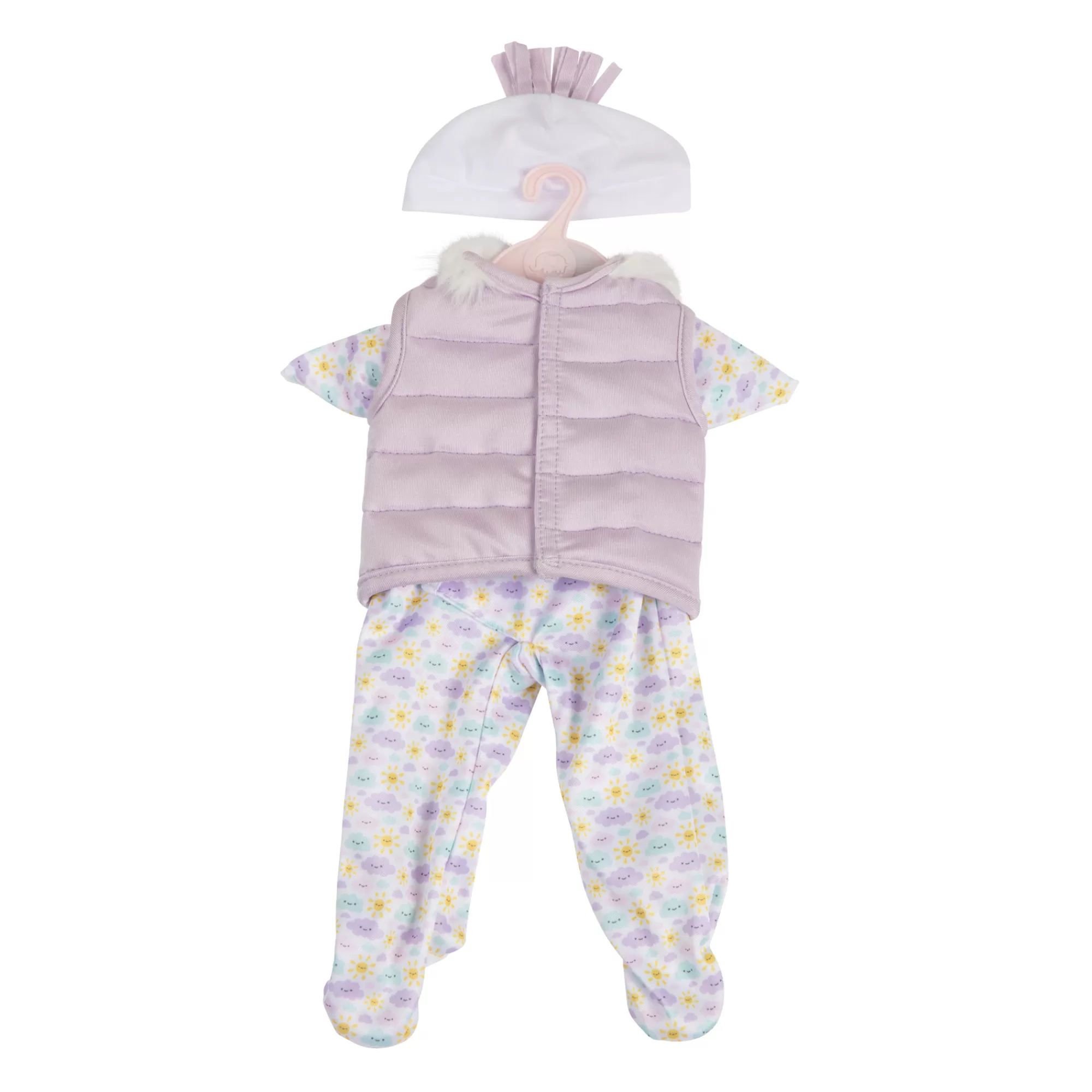 Perfectly Cute® Dolls & Accessories<3-Piece Seasonal Romper, Vest & Hat Outfit