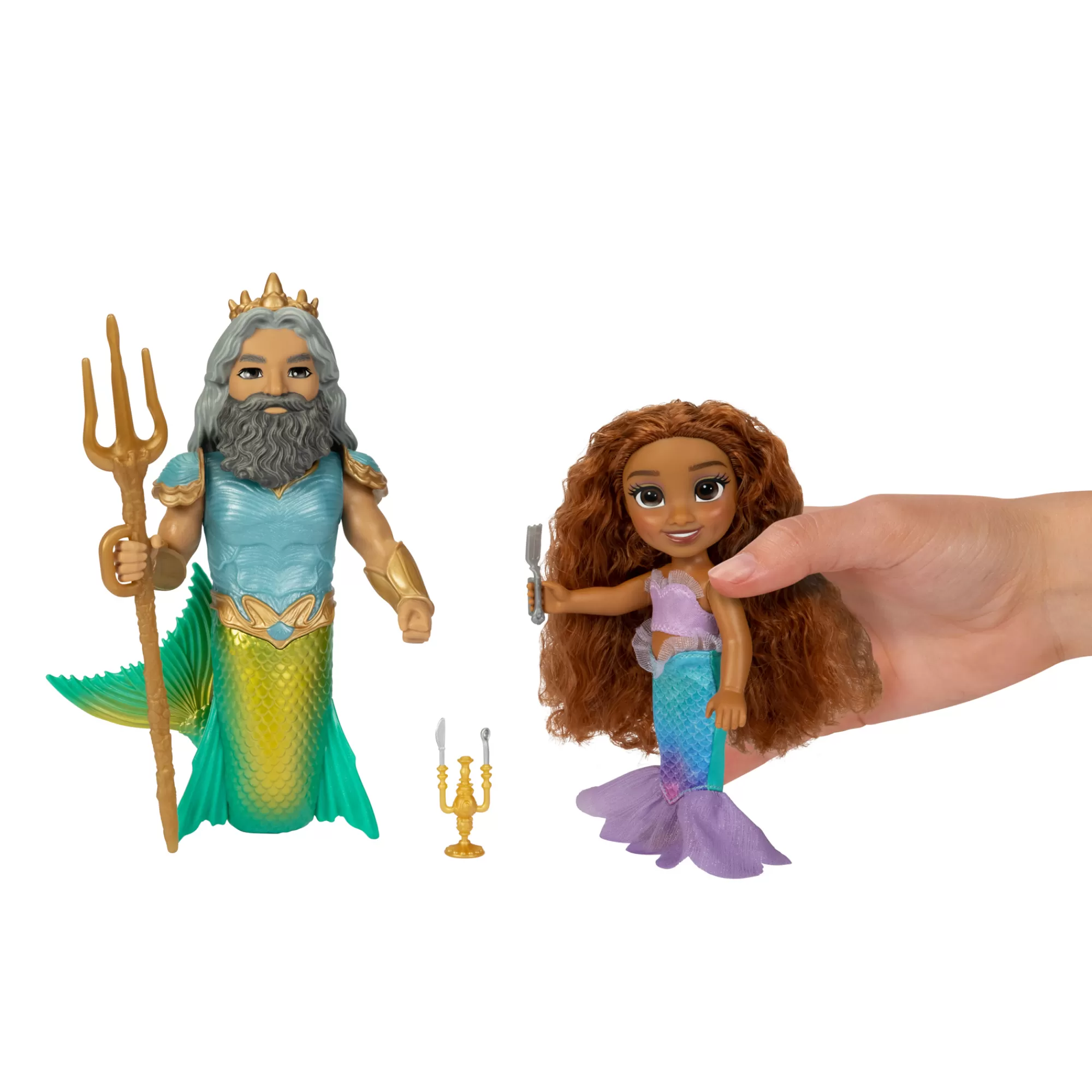 The Little Mermaid Dolls & Accessories<Ariel And King Triton Petite Gift Set