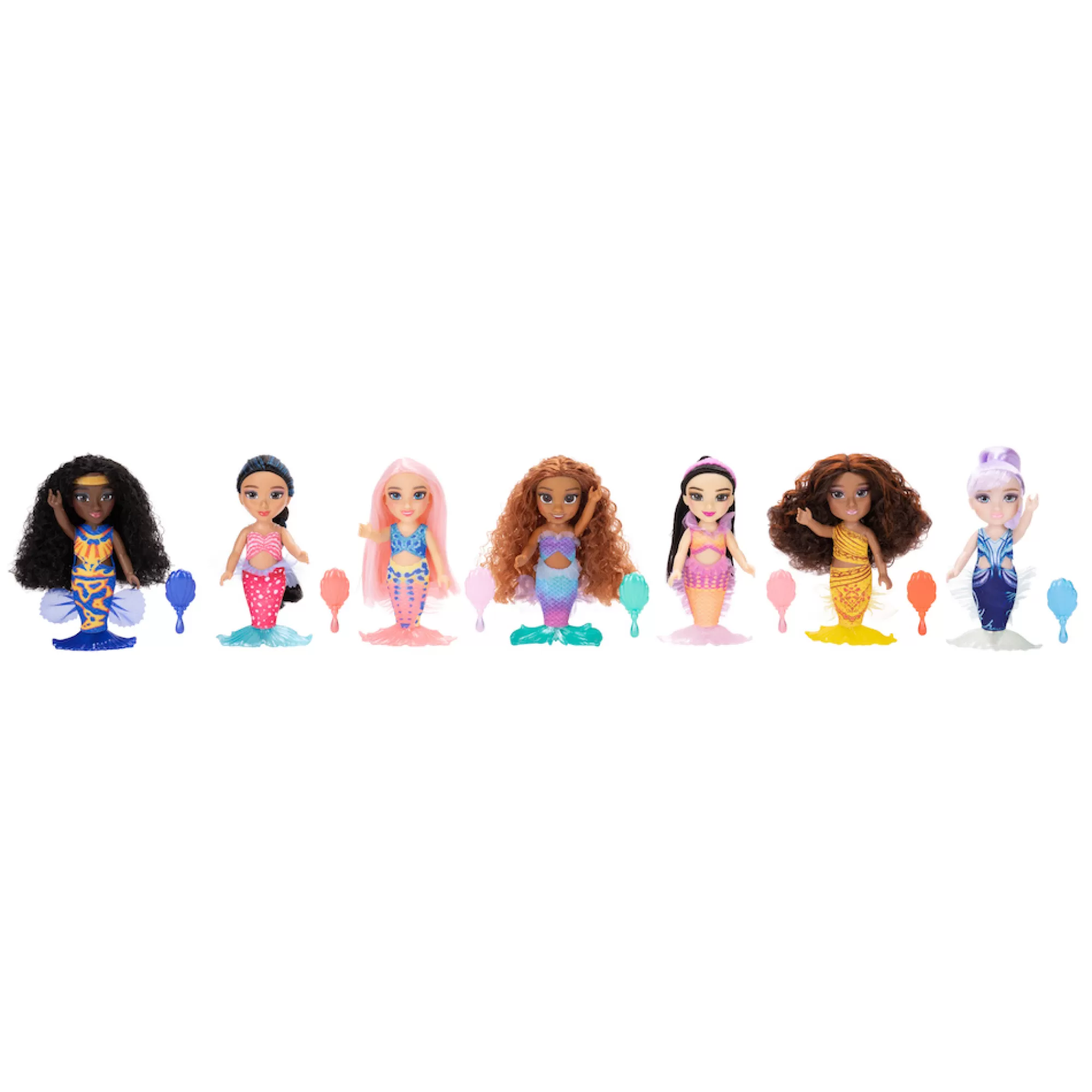 The Little Mermaid Dolls & Accessories<Ariel And Sisters Mermaid Petite Set