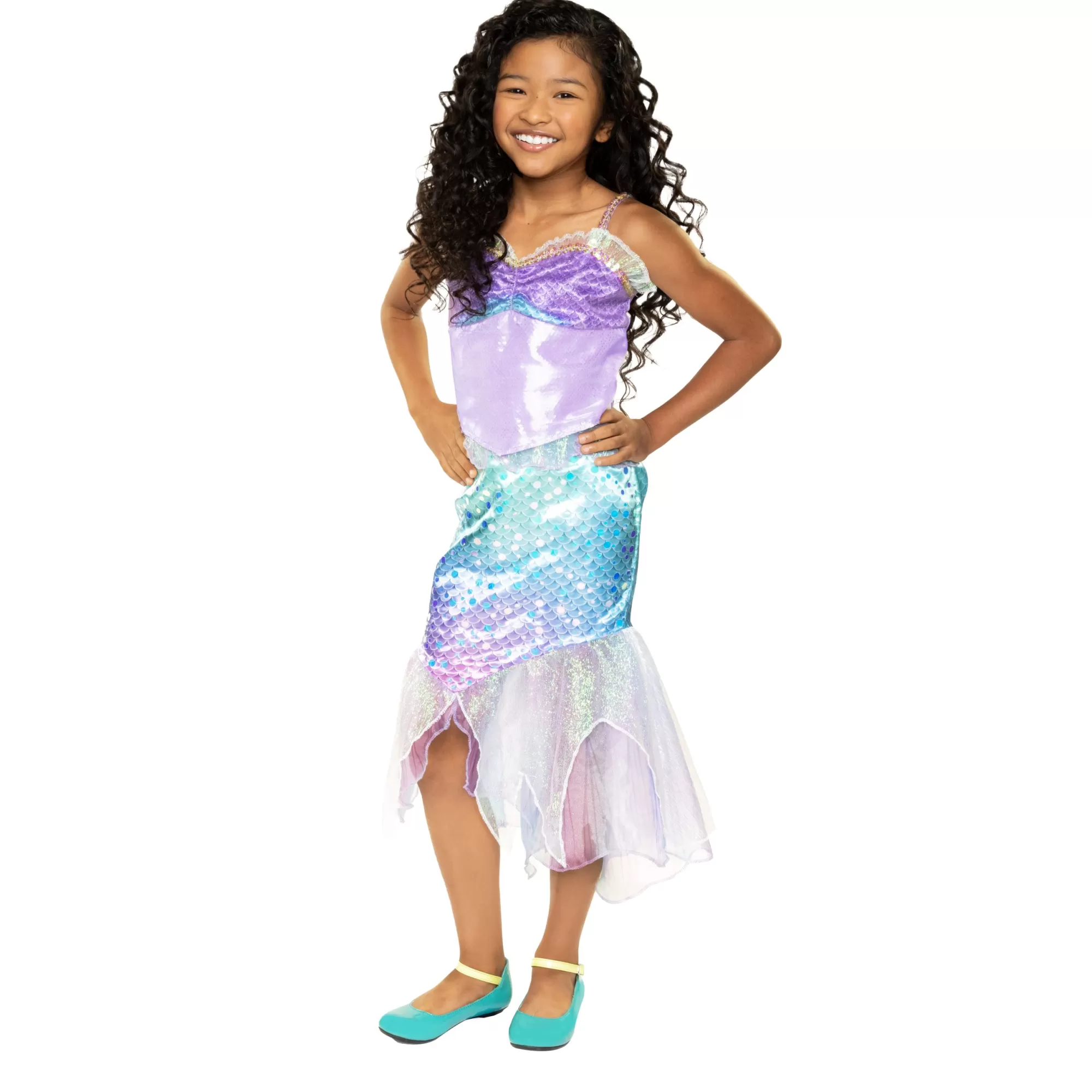 The Little Mermaid Dress-Up & Role-Play<Ariel's 2 Piece Mermaid Fashion