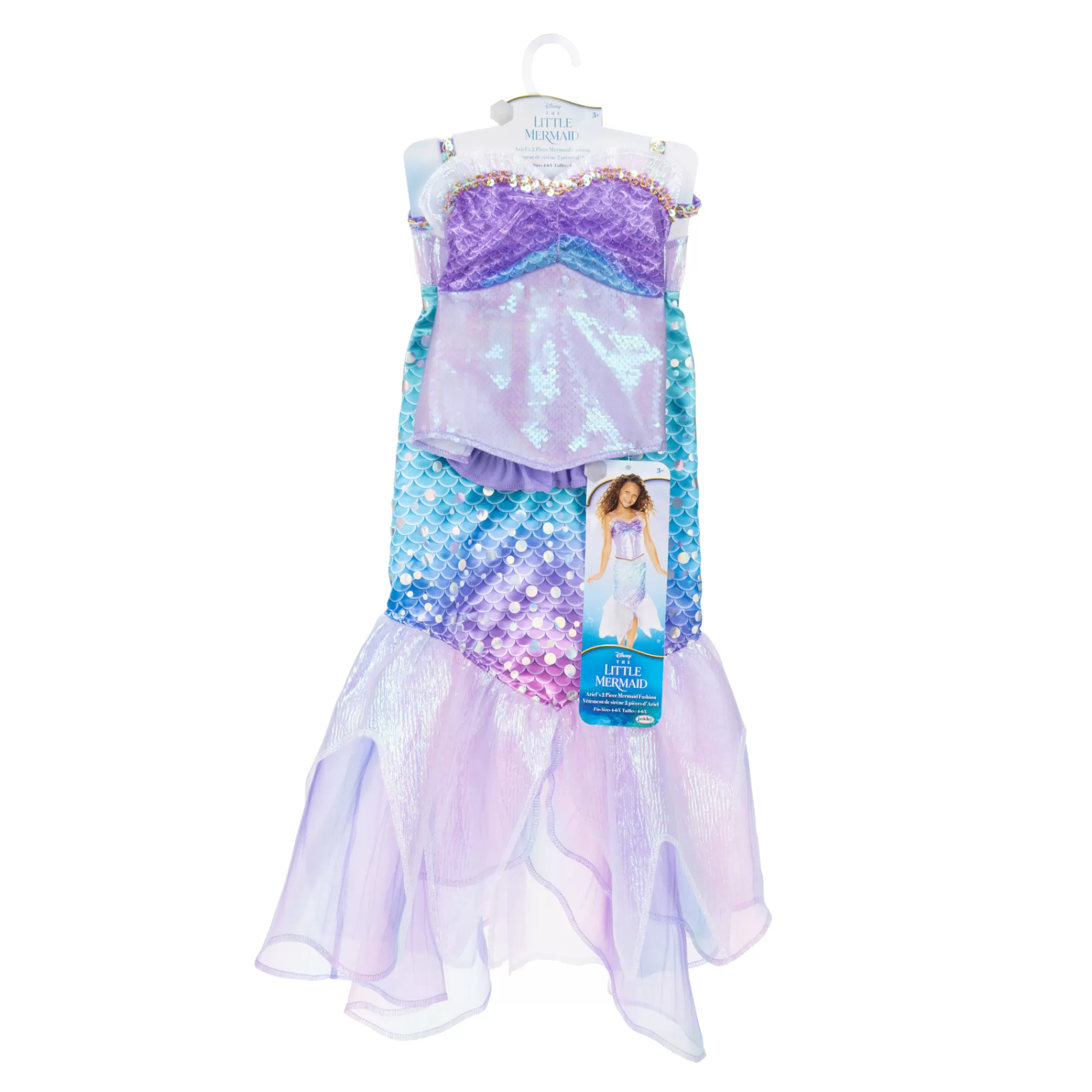 The Little Mermaid Dress-Up & Role-Play<Ariel's 2 Piece Mermaid Fashion