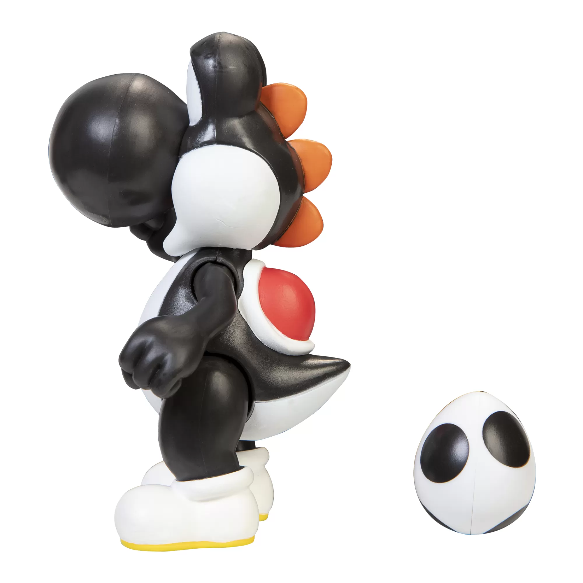 Super Mario™ Toy Figures<Black Yoshi With Egg 4-Inch Articulated Figure