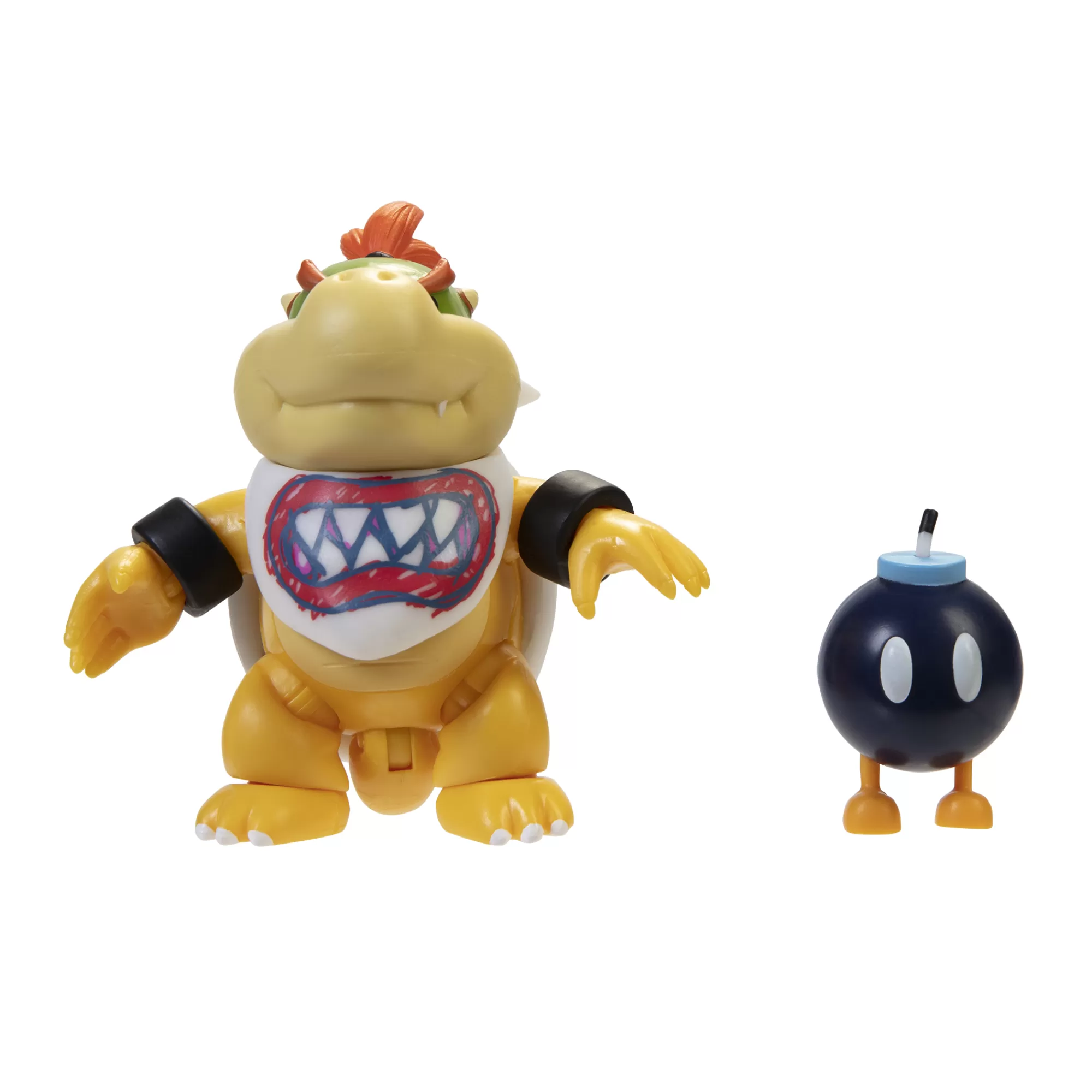 Super Mario™ Toy Figures<Bowser Jr With Bob-Omb 4-Inch Articulated Figure