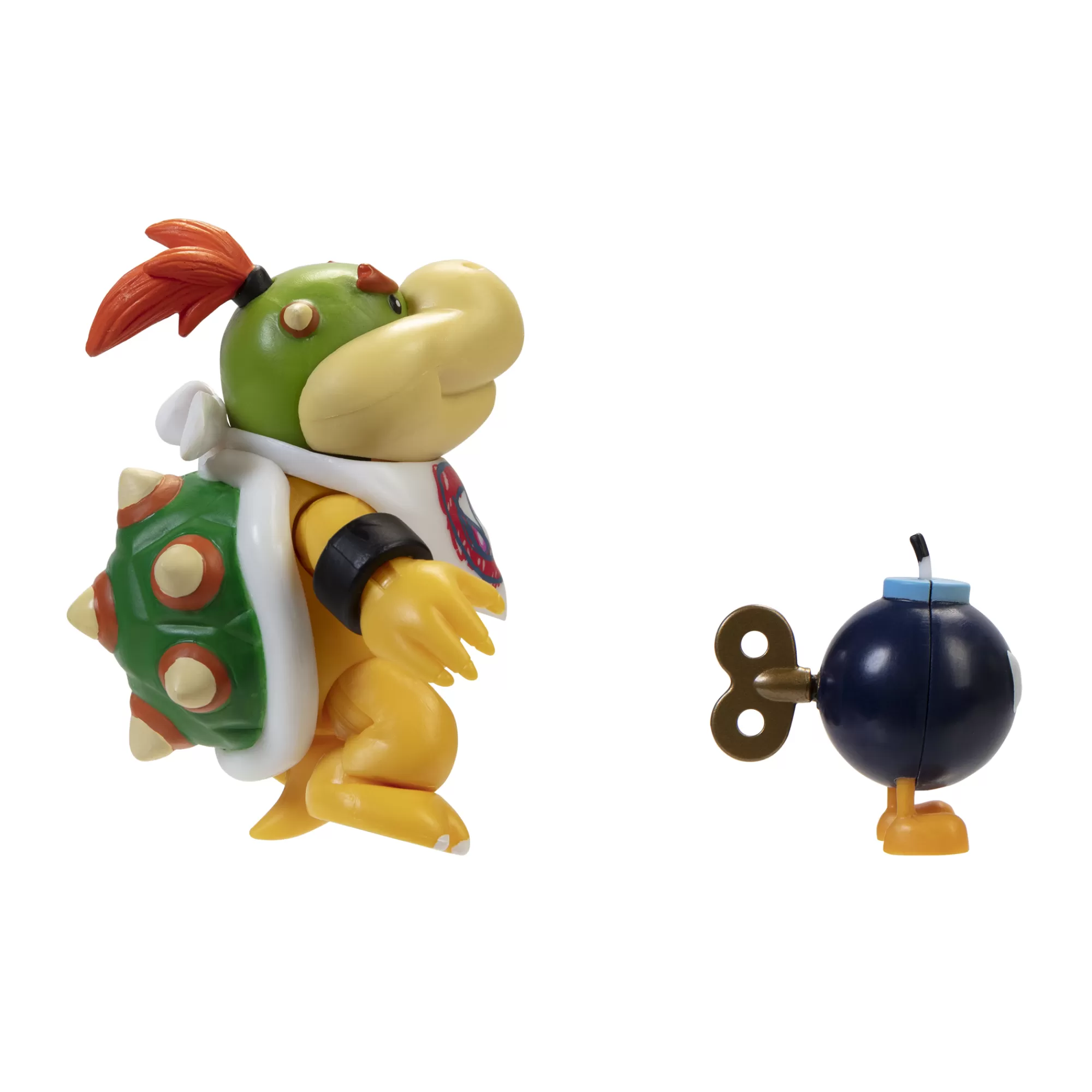 Super Mario™ Toy Figures<Bowser Jr With Bob-Omb 4-Inch Articulated Figure