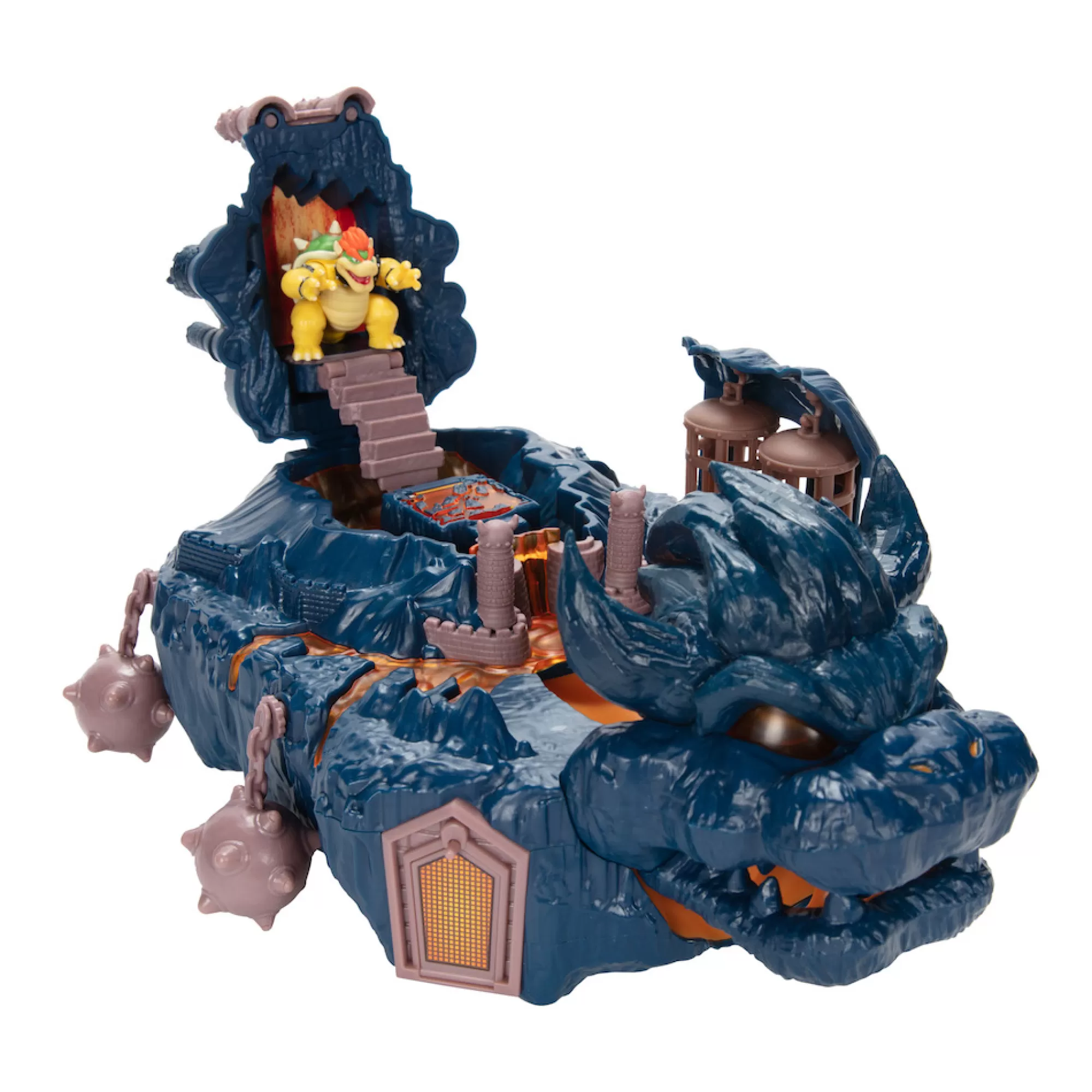 The Super Mario Bros. Movie Playsets & Accessories<Bowser's Island Castle Playset