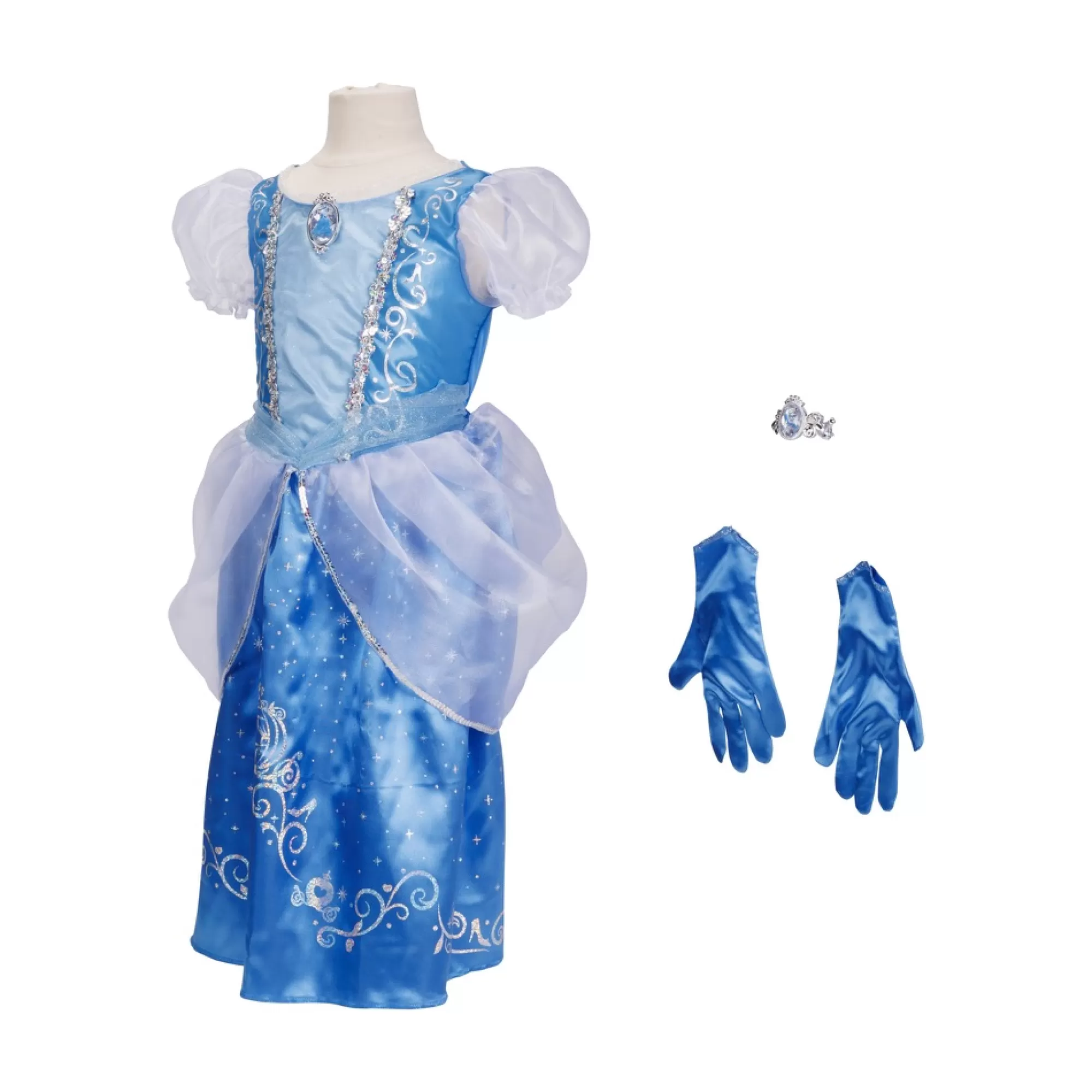 Disney Princess Dress-Up & Role-Play<Cinderella Majestic Dress With Bracelet & Gloves