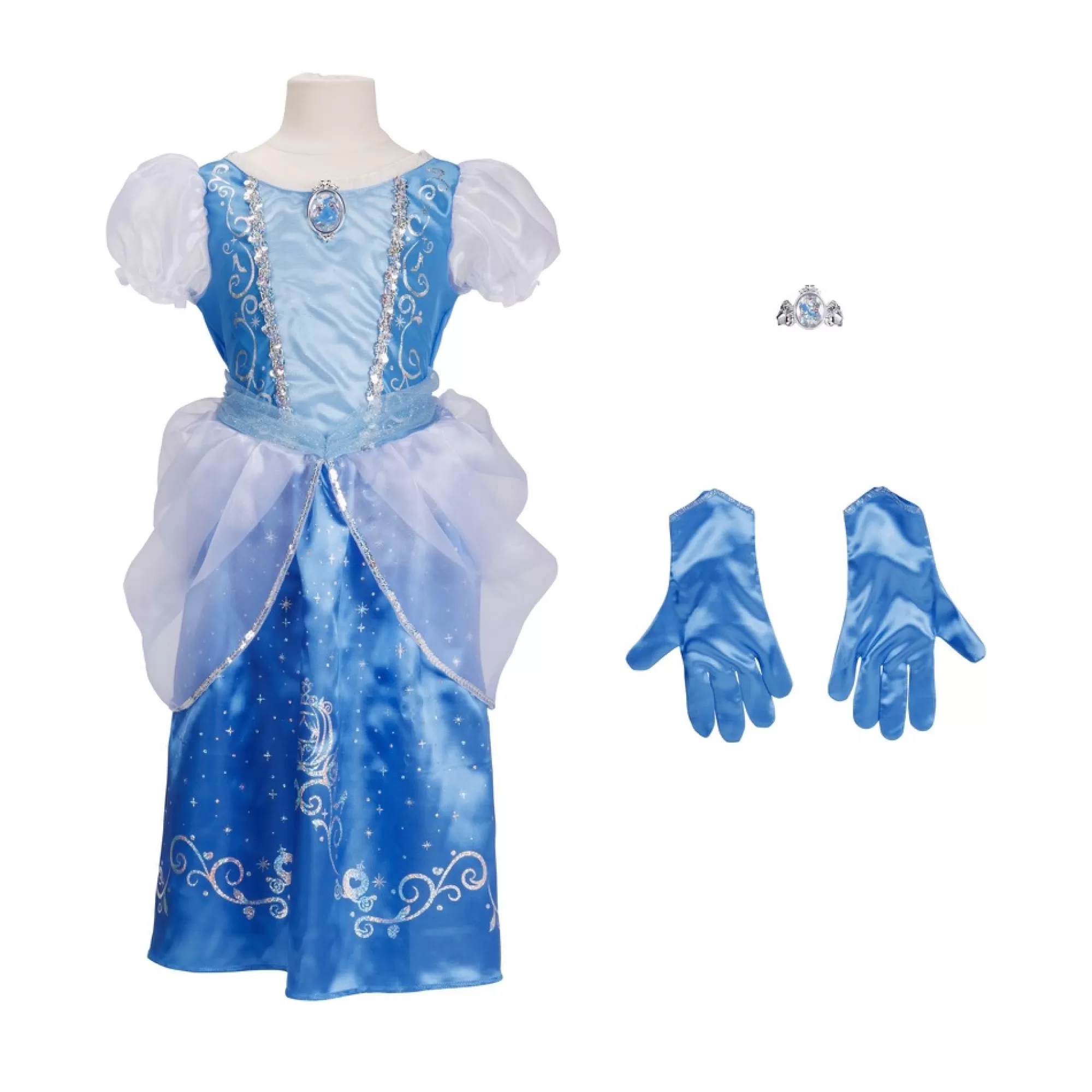 Disney Princess Dress-Up & Role-Play<Cinderella Majestic Dress With Bracelet & Gloves