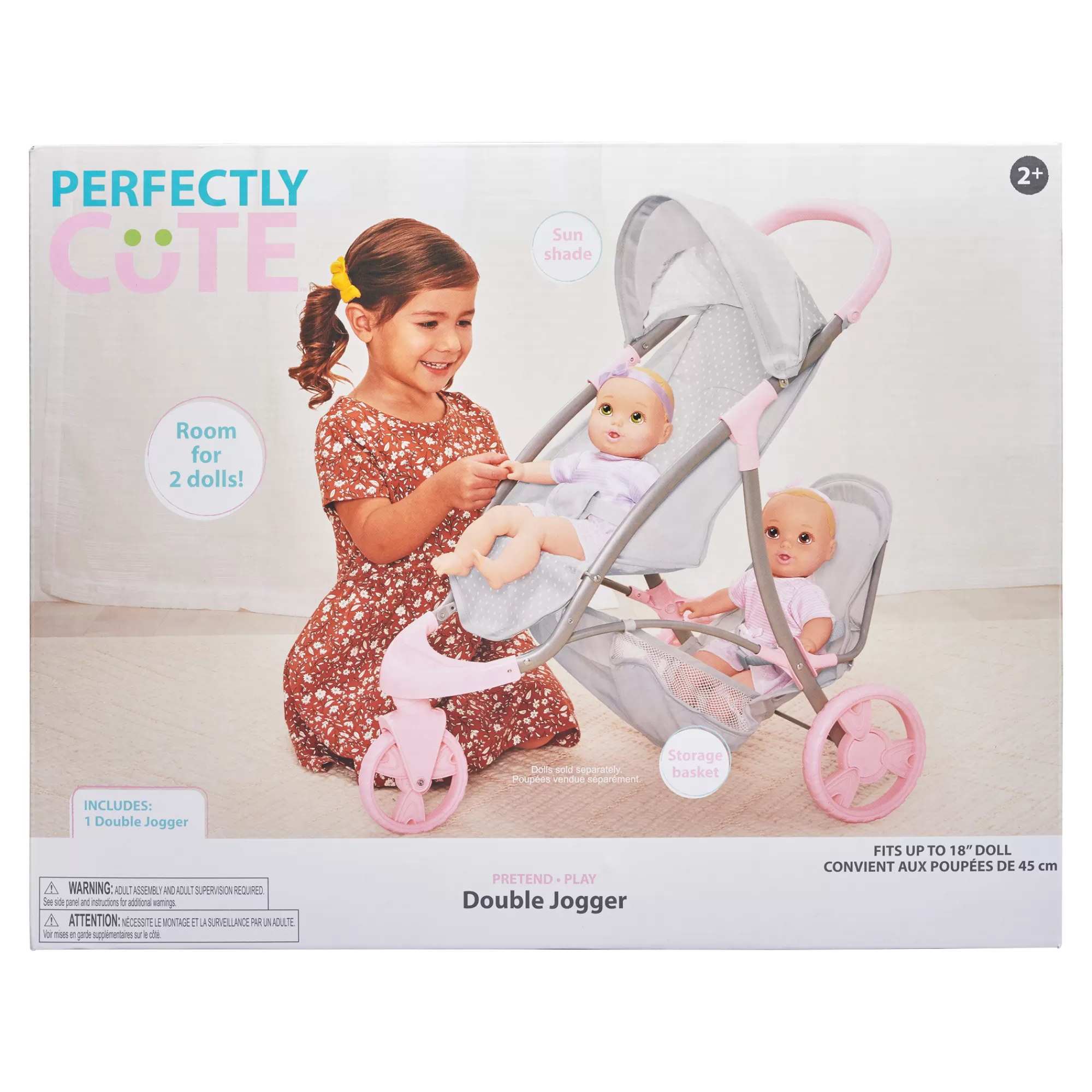 Perfectly Cute® Dolls & Accessories<Double Stroller