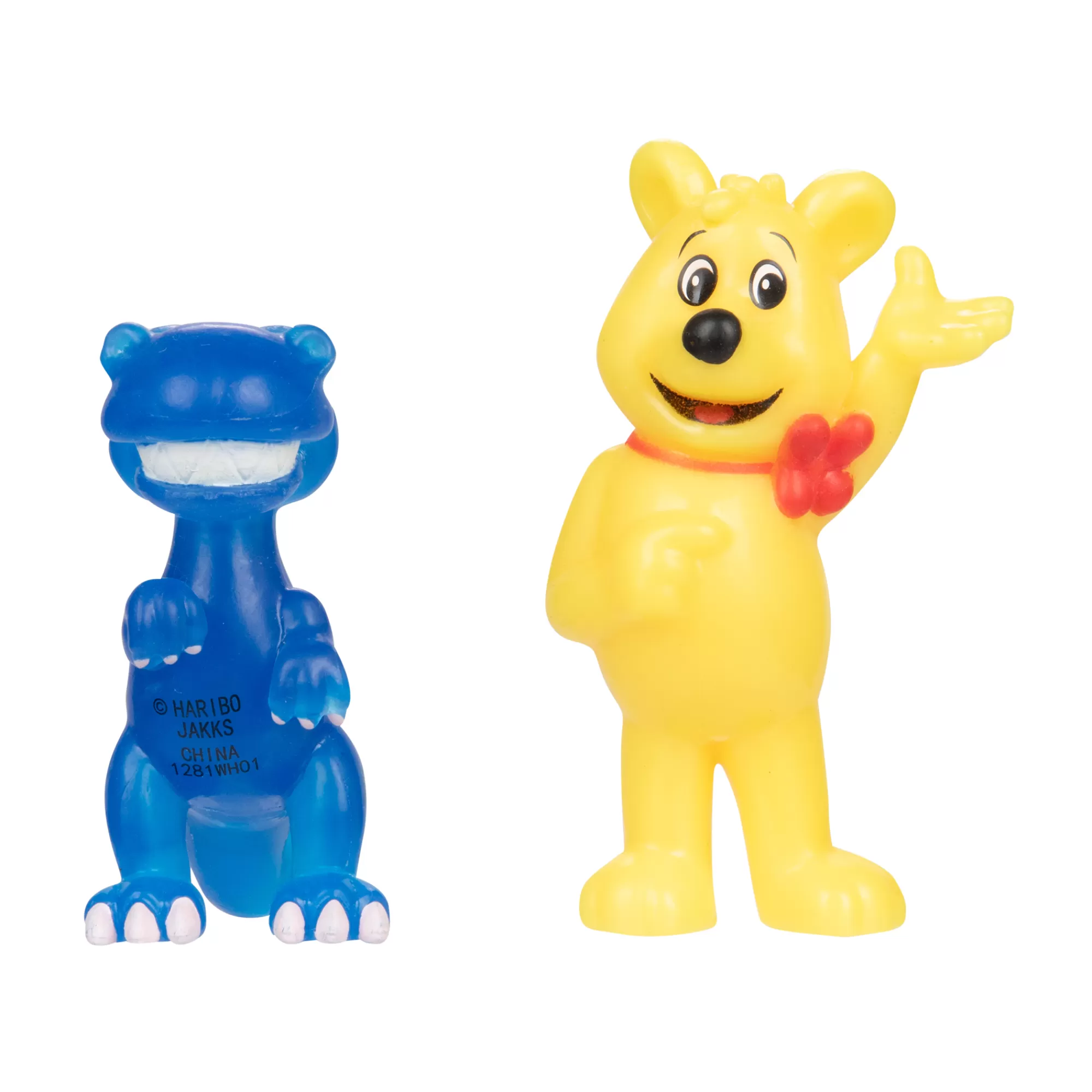 Haribo® Toy Figures<Goldbear Arm Raised/Pointing & Blue Dinosaur Figure 2 Packs