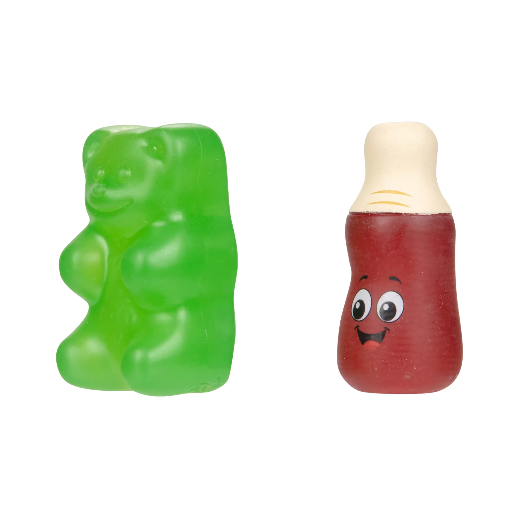 Haribo® Toy Figures<Green Gummi Bear & Happy Cola Figure 2 Packs