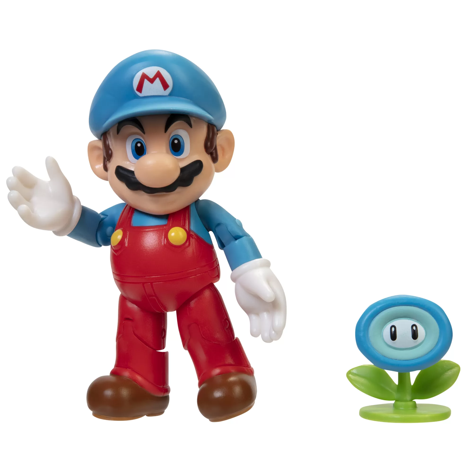 Super Mario™ Toy Figures<Ice Mario With Ice Flower 4-Inch Articulated Figure