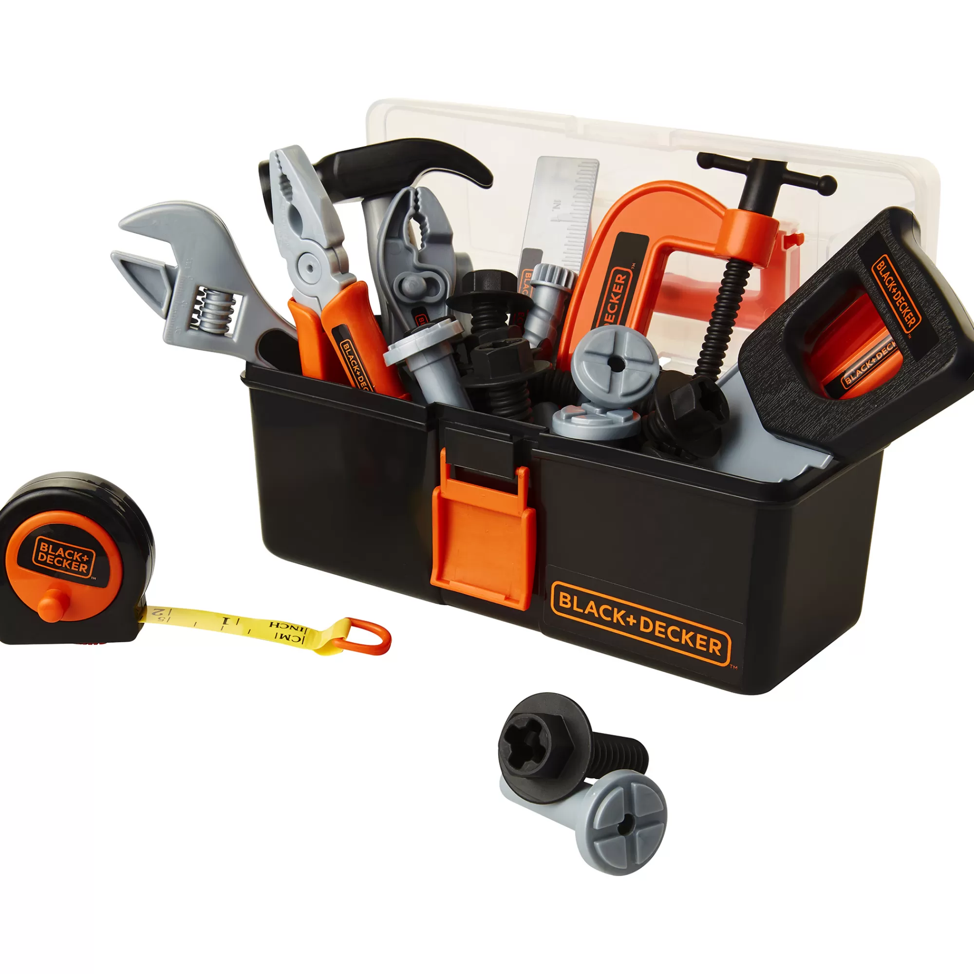 Black + Decker® Dress-Up & Role-Play<Junior Carpenter Tool Set With 50 Tools