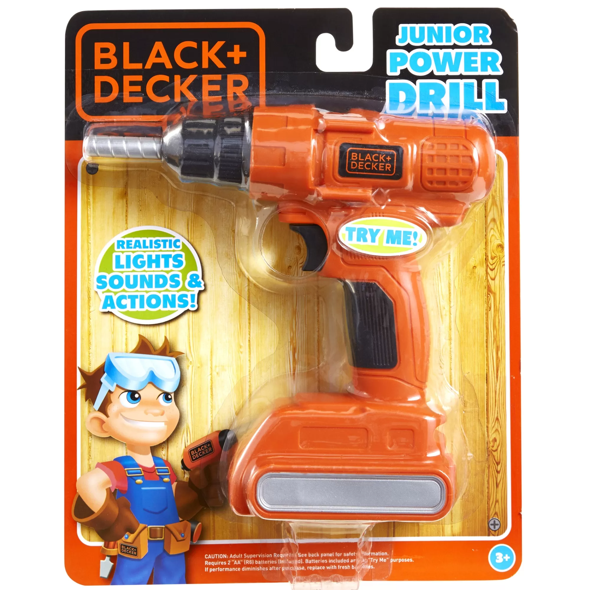 Black + Decker® Dress-Up & Role-Play<Junior Electronic Power Drill