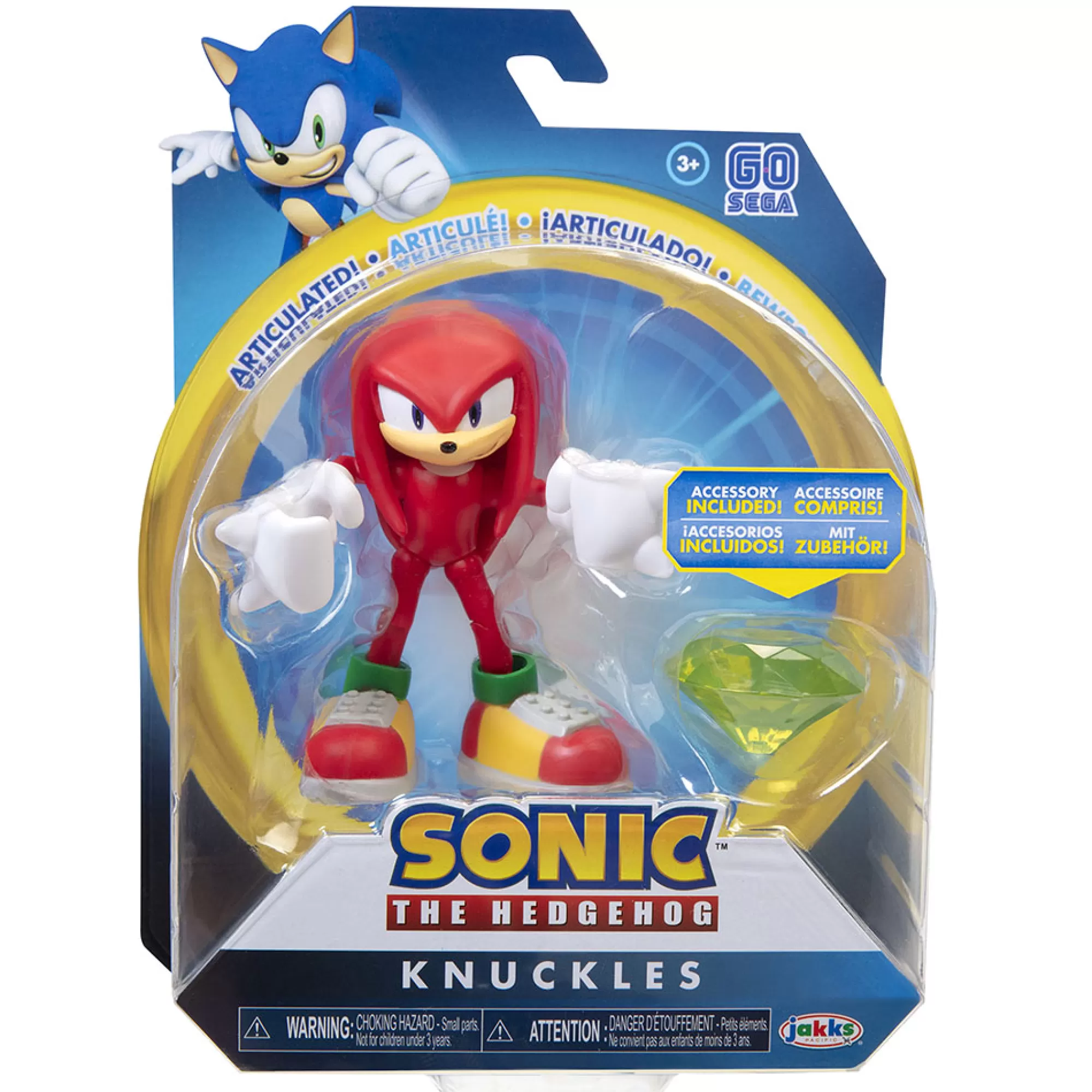 Sonic™ the Hedgehog Toy Figures<Knuckles 4-Inch Figure