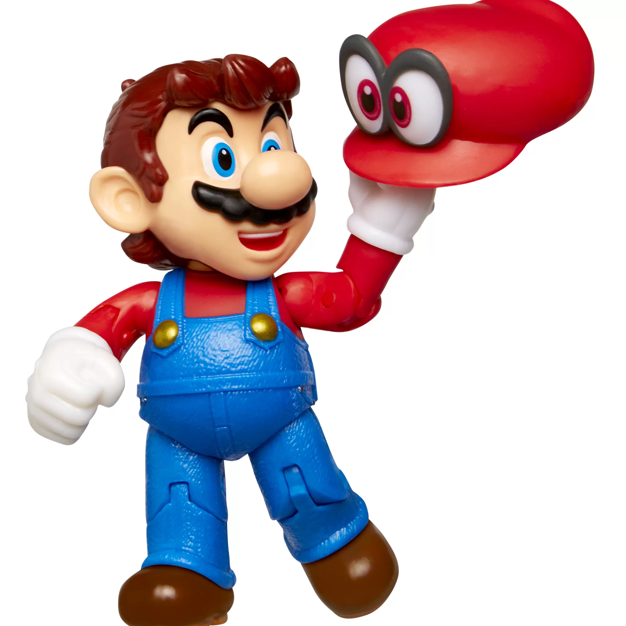 Super Mario™ Toy Figures<Mario With Cappy 4-Inch Articulated Figure