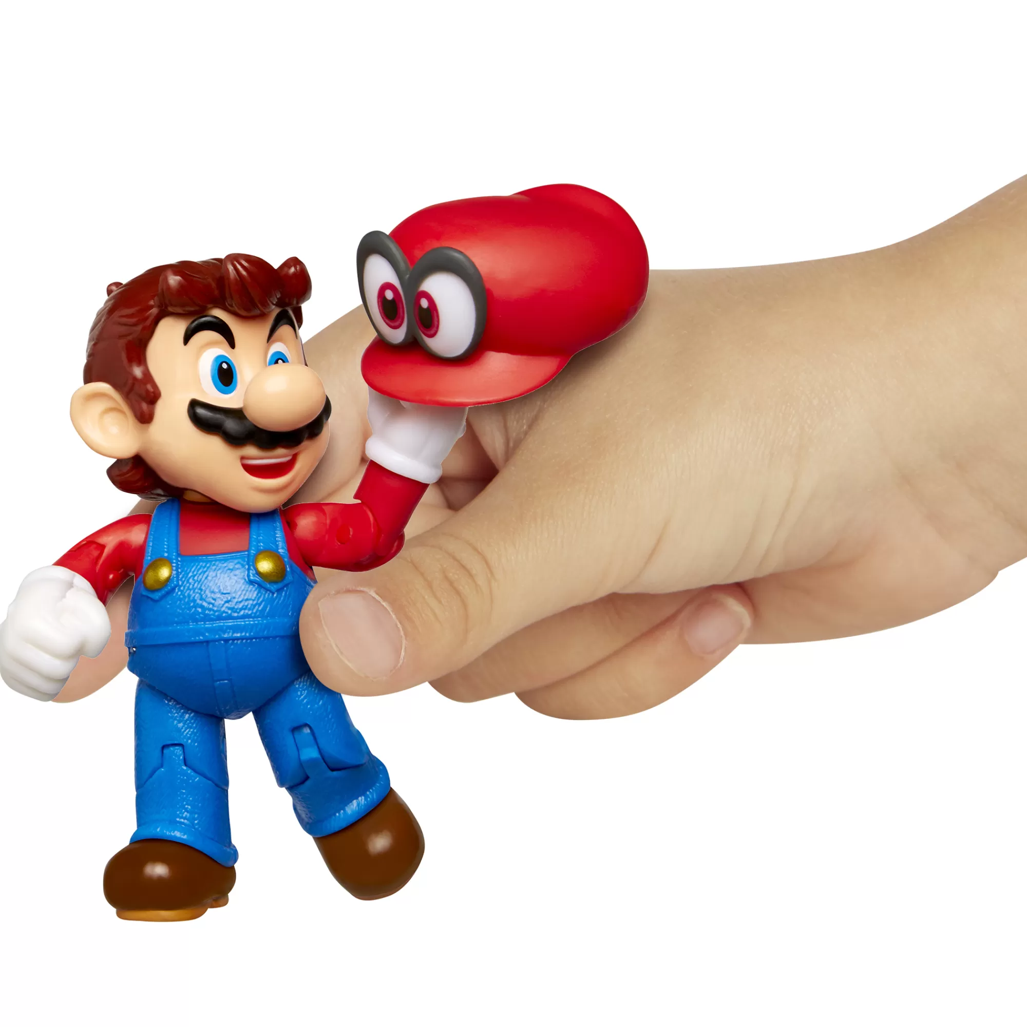 Super Mario™ Toy Figures<Mario With Cappy 4-Inch Articulated Figure