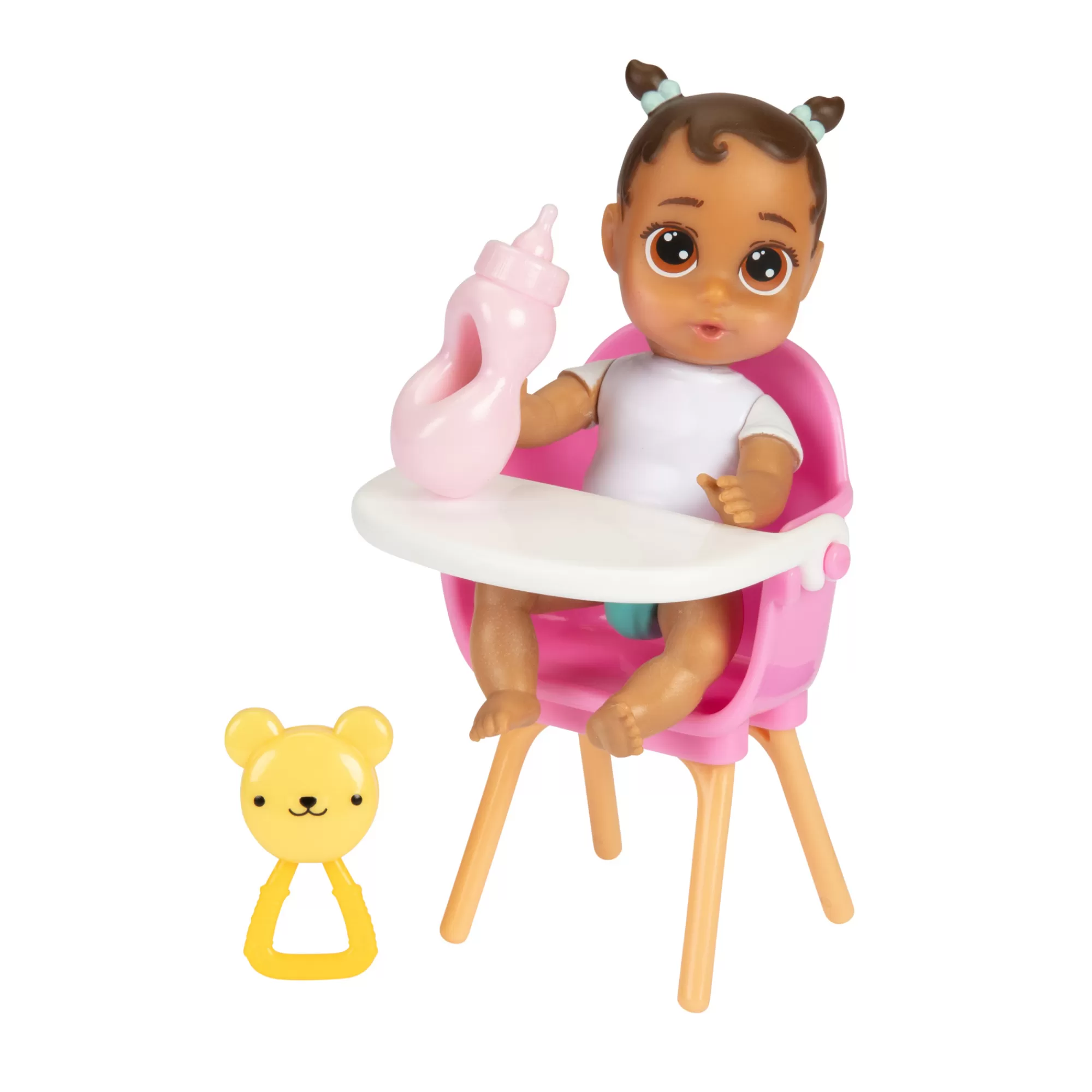 Perfectly Cute® Dolls & Accessories<My Lil Babies 4-Inch Brown Pigtails Brown Eyes Doll