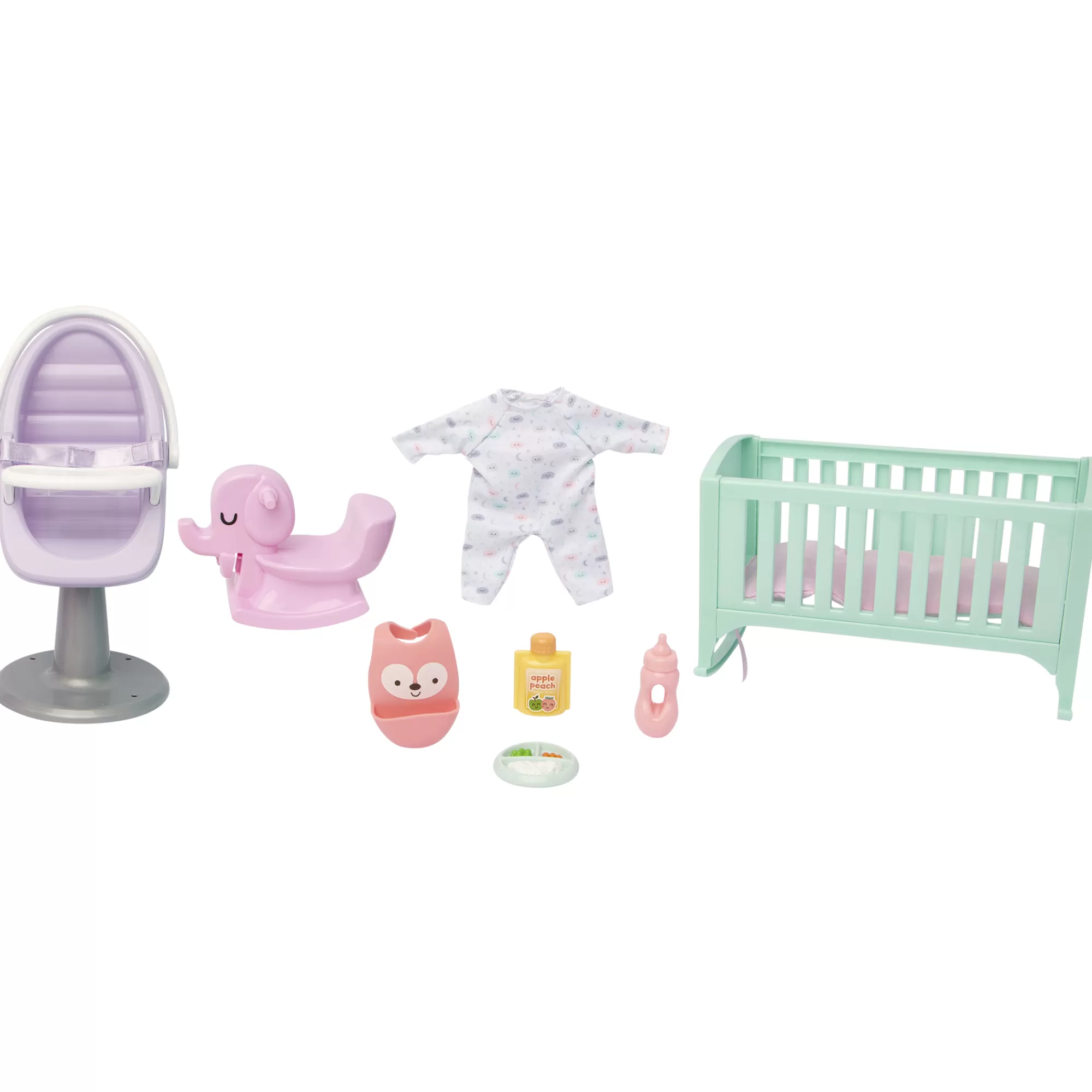 Perfectly Cute® Dolls & Accessories<My Lil' Baby Feed, Sleep & Play Playset