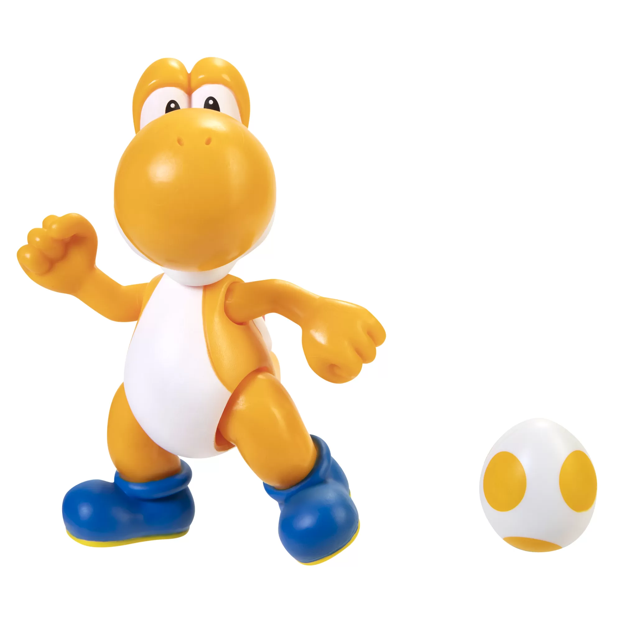 Super Mario™ Toy Figures<Orange Yoshi With Egg 4-Inch Articulated Figure