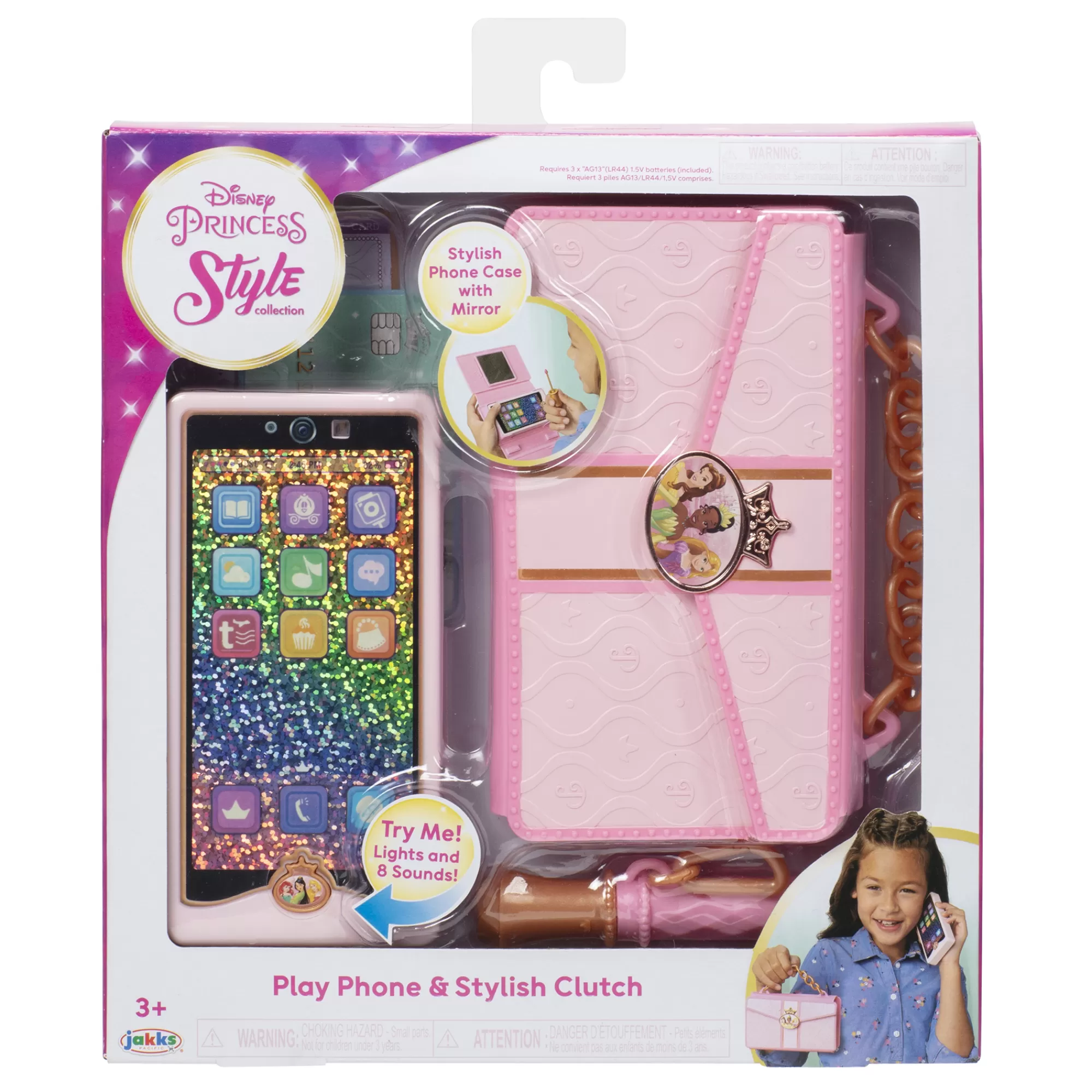 Disney Princess Style Collection Dress-Up & Role-Play<Play Phone & Stylish Clutch