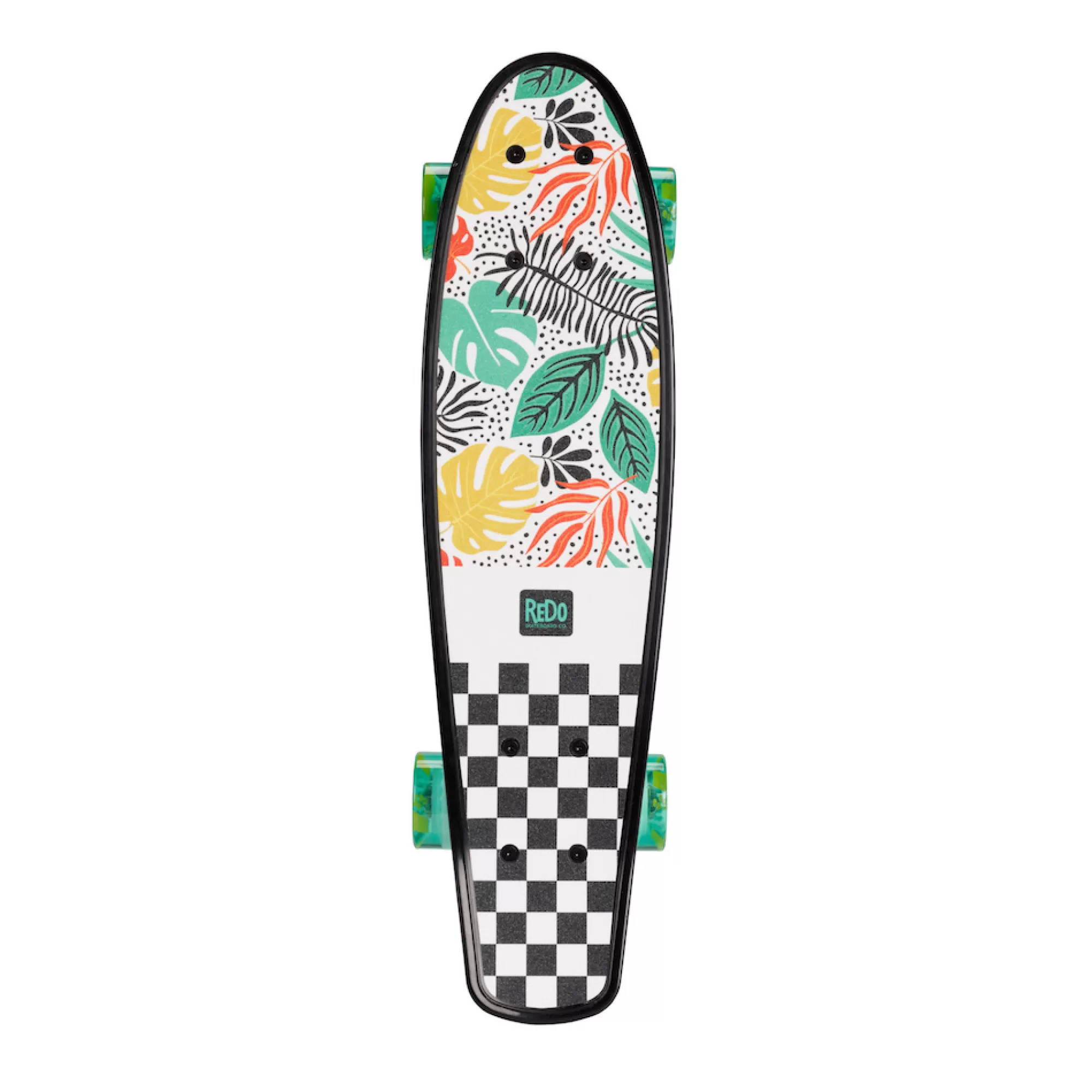 ReDo Skateboard Co. ® Outdoors95 Products<Poly Cruiser Board (Checkered Palms)