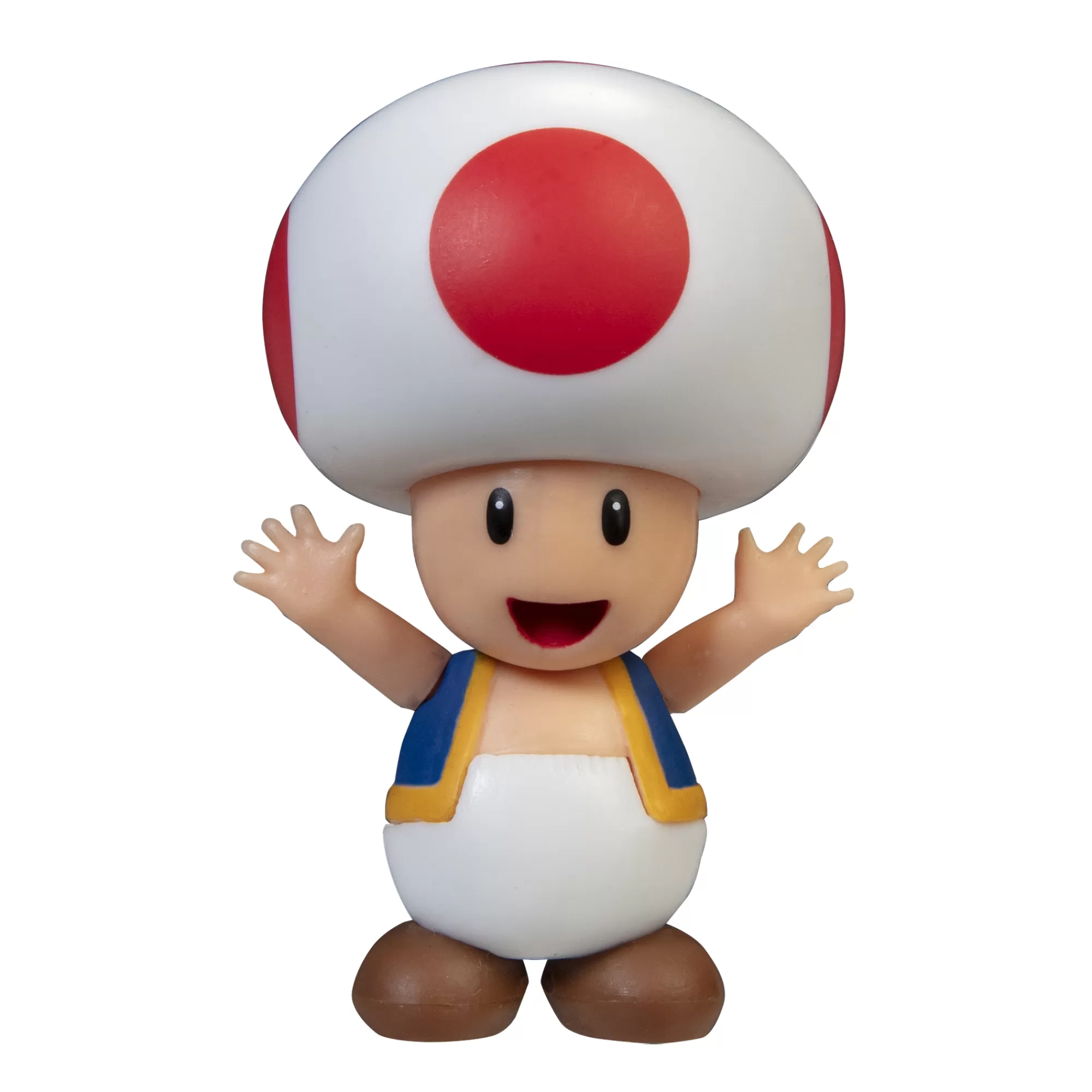 Super Mario™ Toy Figures<Red Toad 2.5-Inch Articulated Figure