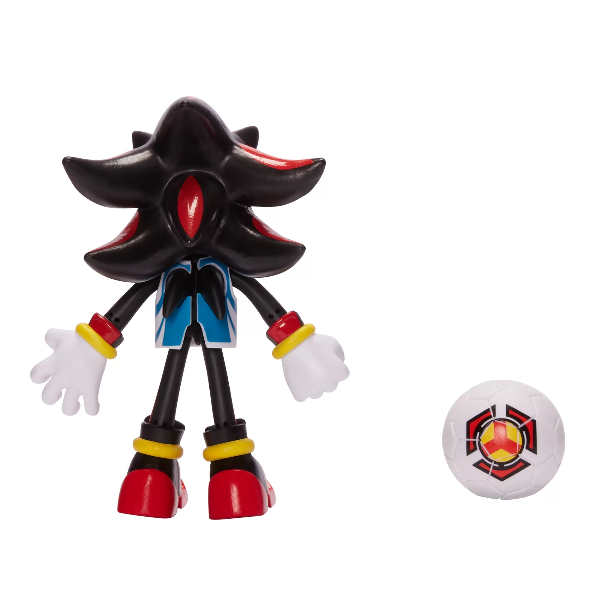 Sonic™ the Hedgehog Toy Figures<Shadow With Soccer Ball 4-Inch Figure