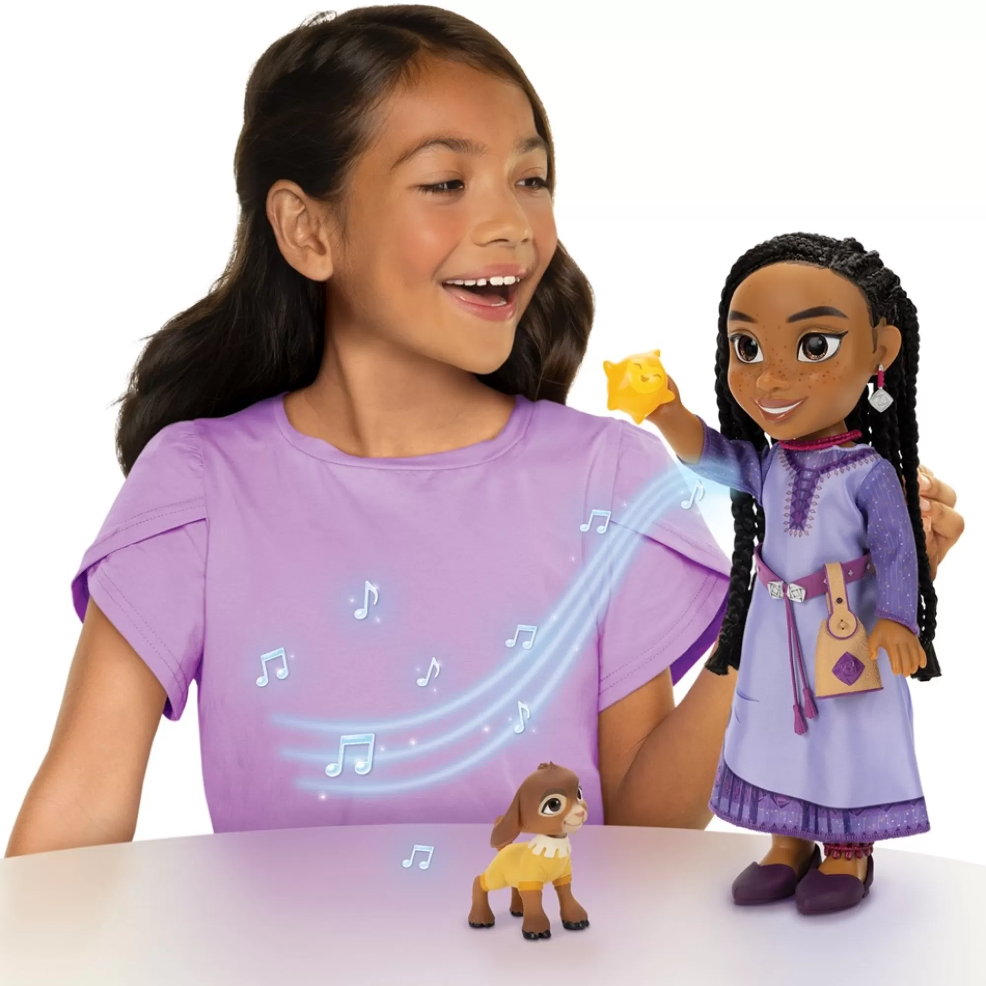 Disney Wish Dolls & Accessories<Singing Asha With Valentino & Star