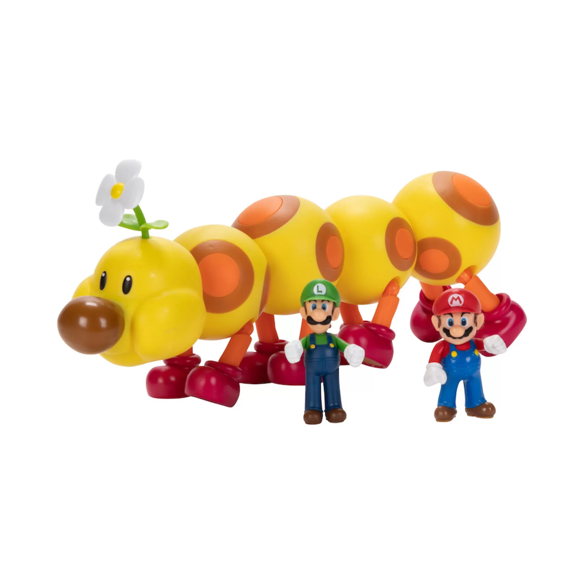 Super Mario™ Toy Figures<Soda Jungle Wiggler, Mario And Luigi Set