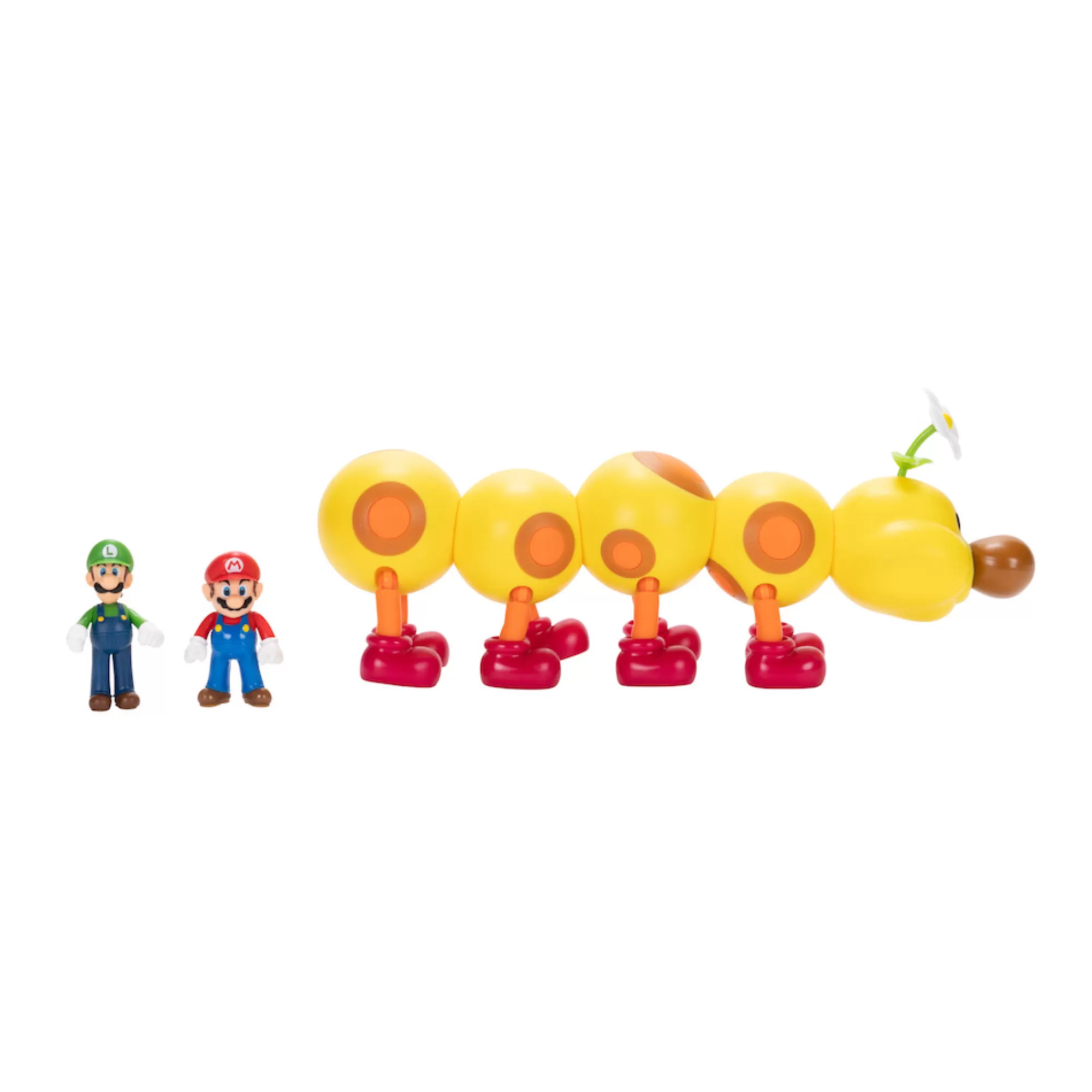 Super Mario™ Toy Figures<Soda Jungle Wiggler, Mario And Luigi Set