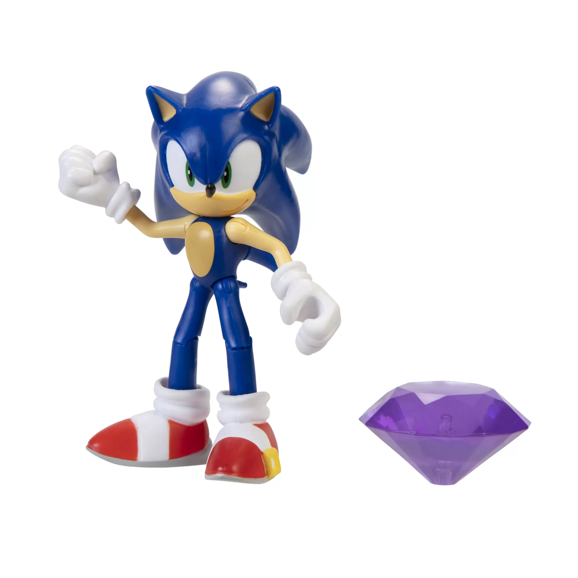 Sonic™ the Hedgehog Toy Figures<Sonic With Chaos Emerald 4-Inch Figure