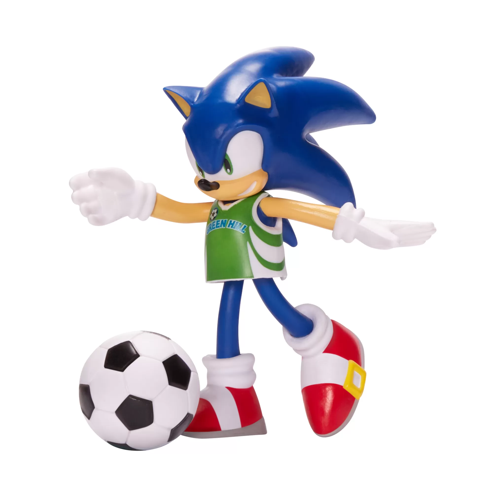 Sonic™ the Hedgehog Toy Figures<Sonic With Soccer Ball 4-Inch Figure