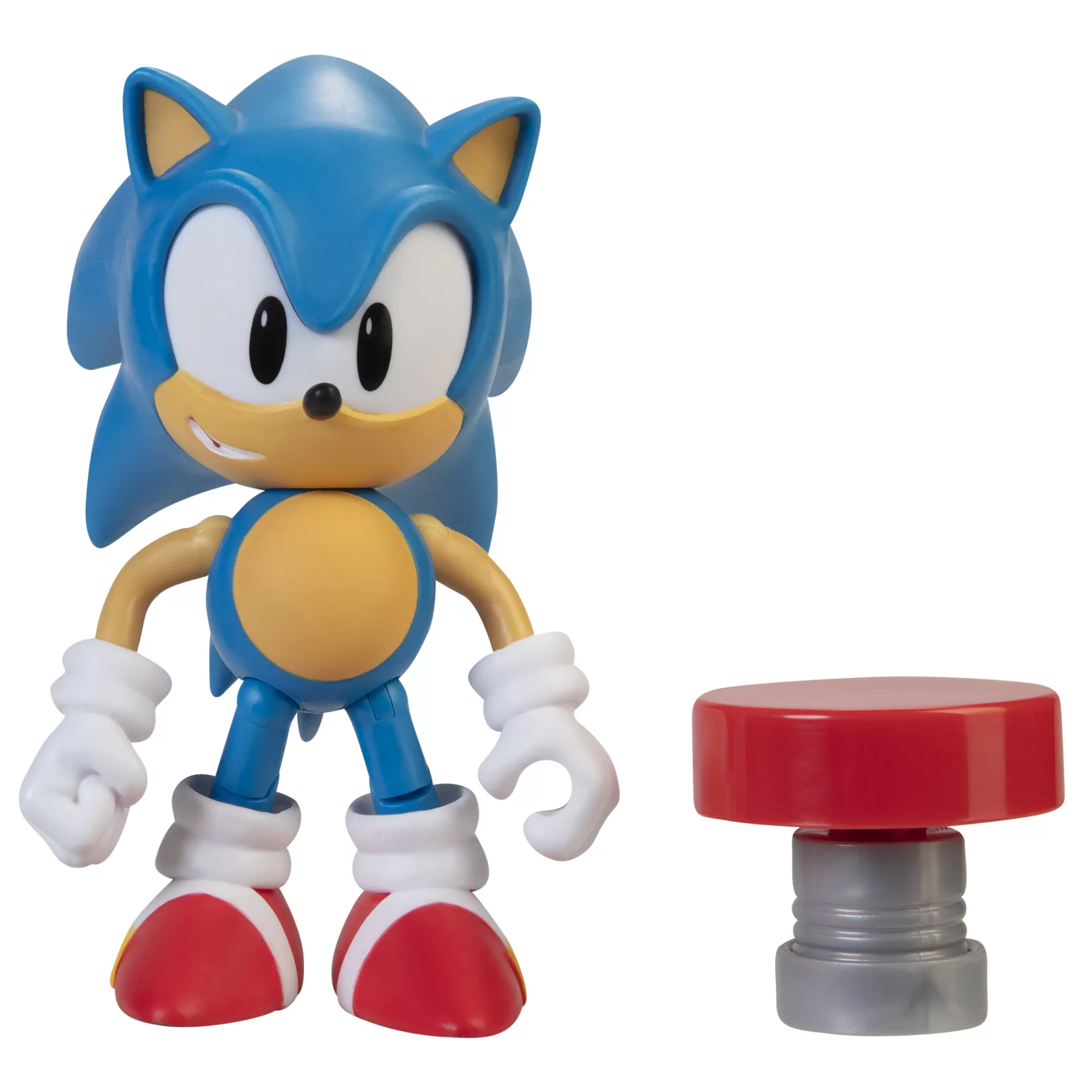 Sonic™ the Hedgehog Toy Figures<Sonic With Spring 4-Inch Figure