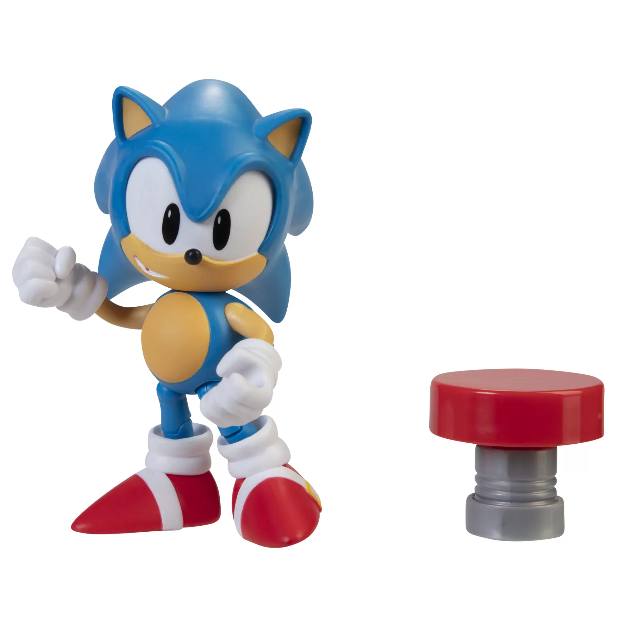 Sonic™ the Hedgehog Toy Figures<Sonic With Spring 4-Inch Figure