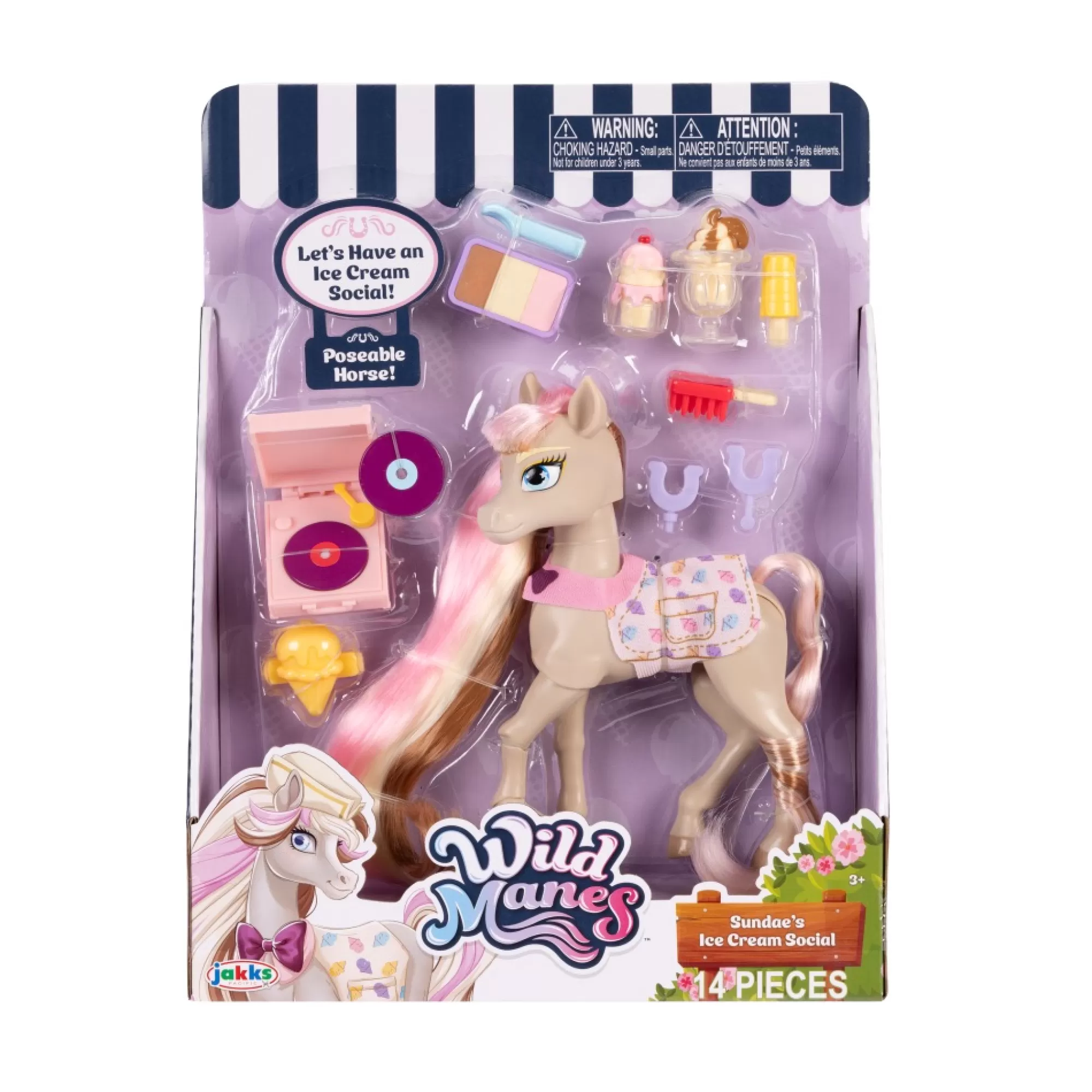 Wild Manes™ Playsets & Accessories<Sundae's Ice Cream Social